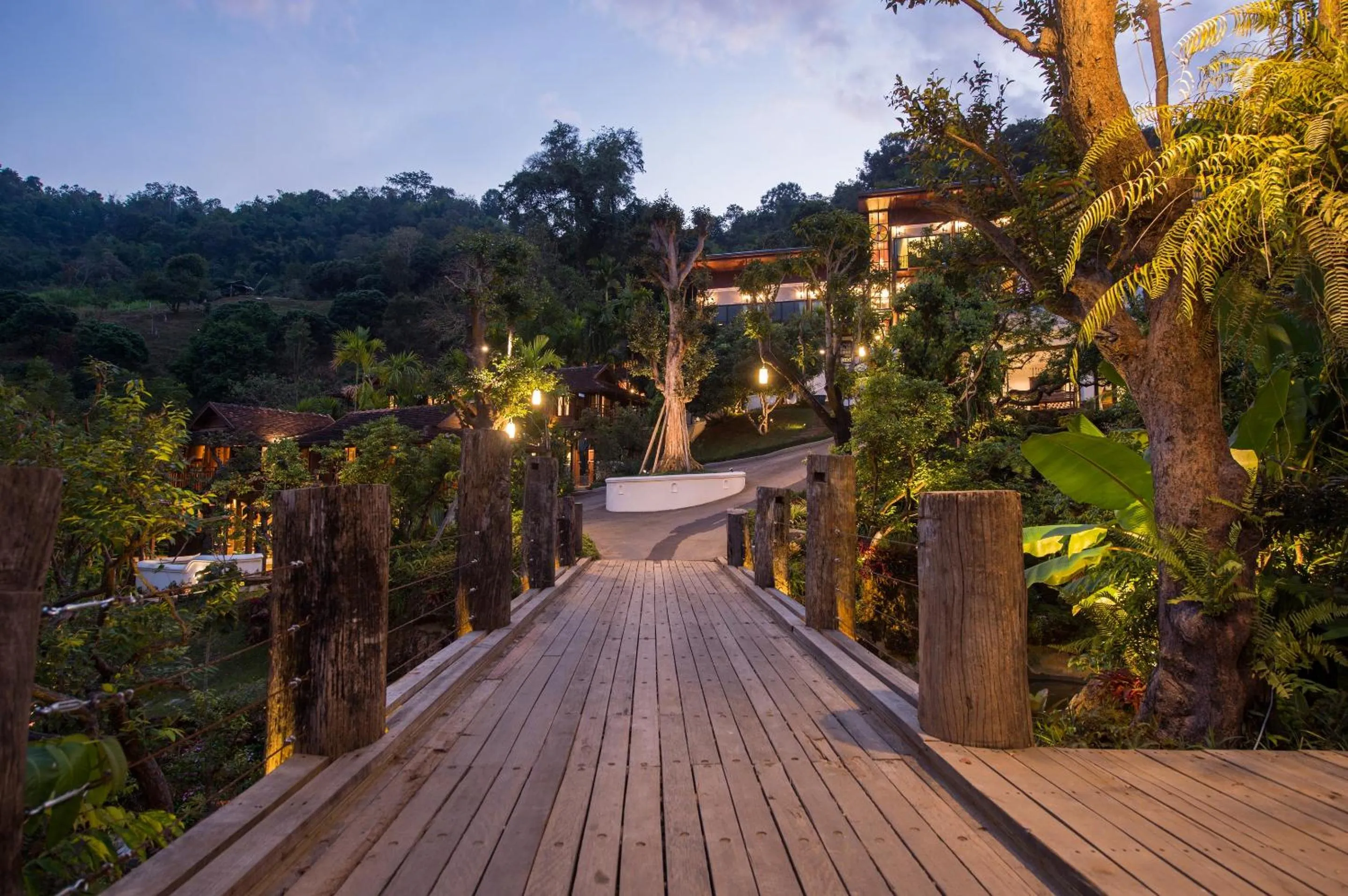 Natural landscape in Chantra Khiri Chalet Chiang Mai