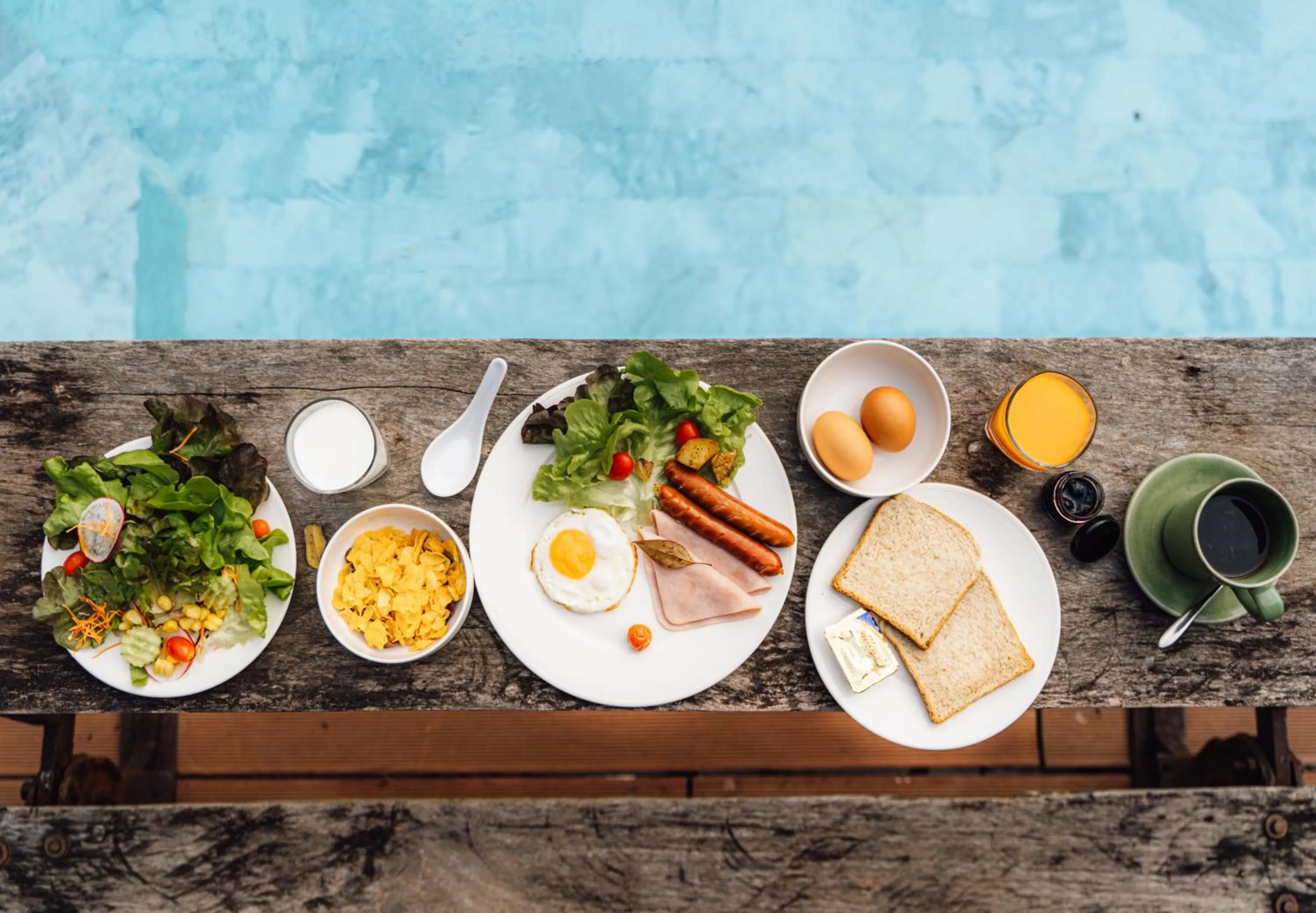 Breakfast in Chantra Khiri Chalet Chiang Mai