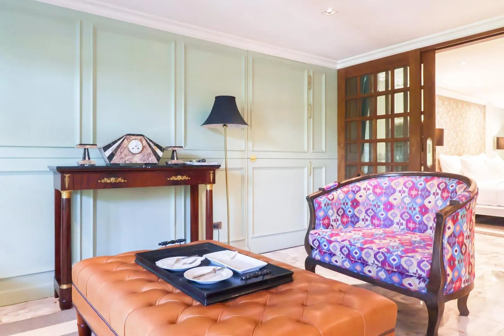 Living room in Chantra Khiri Chalet Chiang Mai