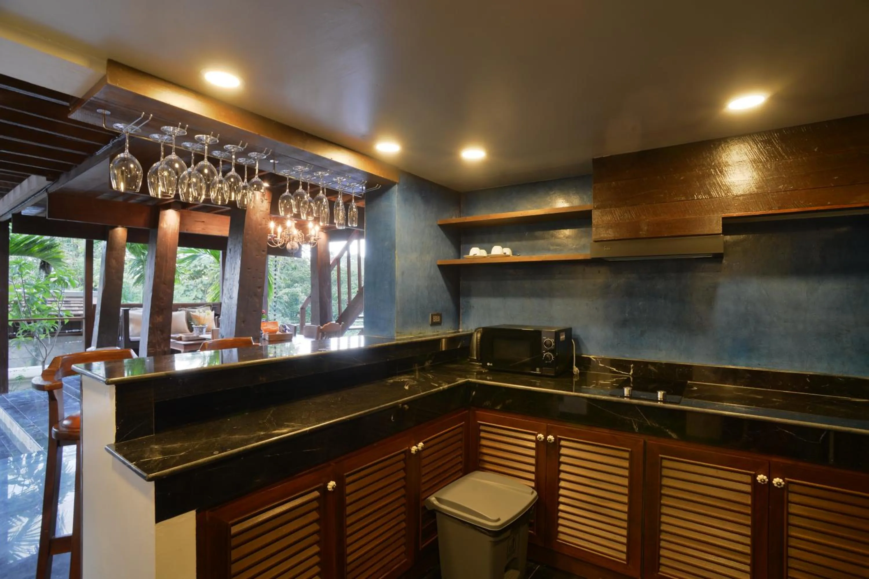 Decorative detail in Chantra Khiri Chalet Chiang Mai