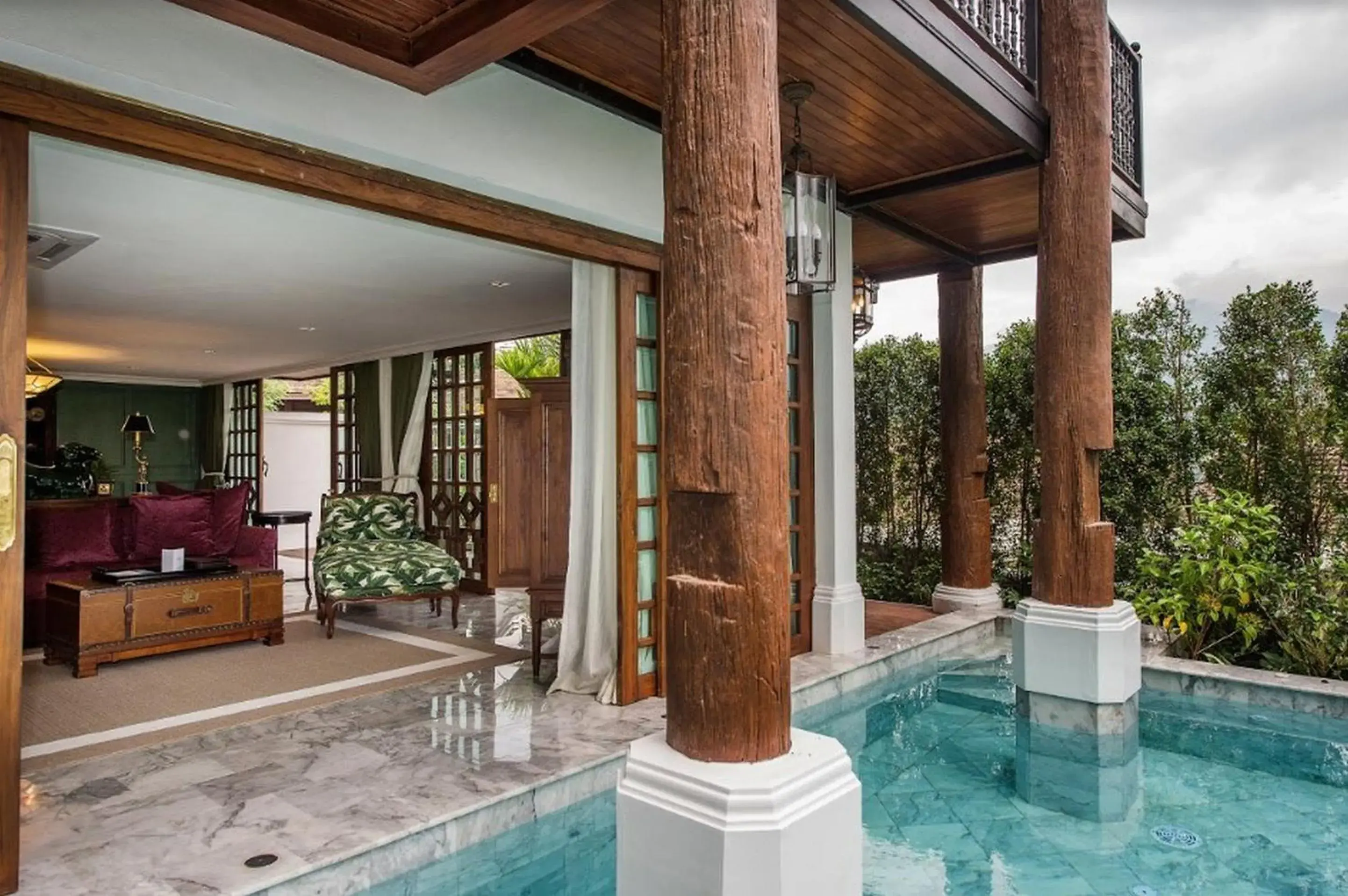 Swimming pool in Chantra Khiri Chalet Chiang Mai Swimming pool in Chantra Khiri Chalet Chiang Mai