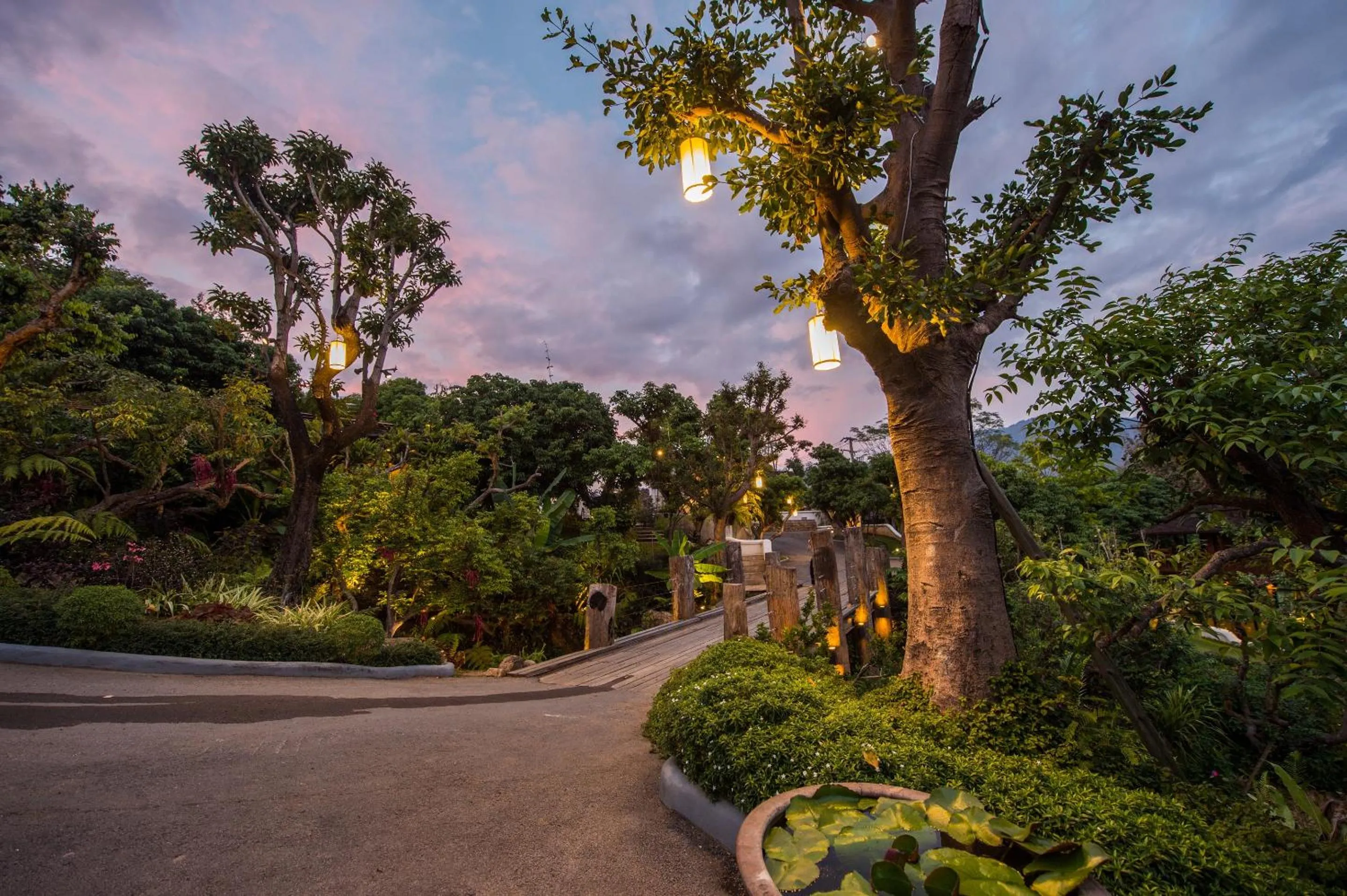 Natural landscape in Chantra Khiri Chalet Chiang Mai