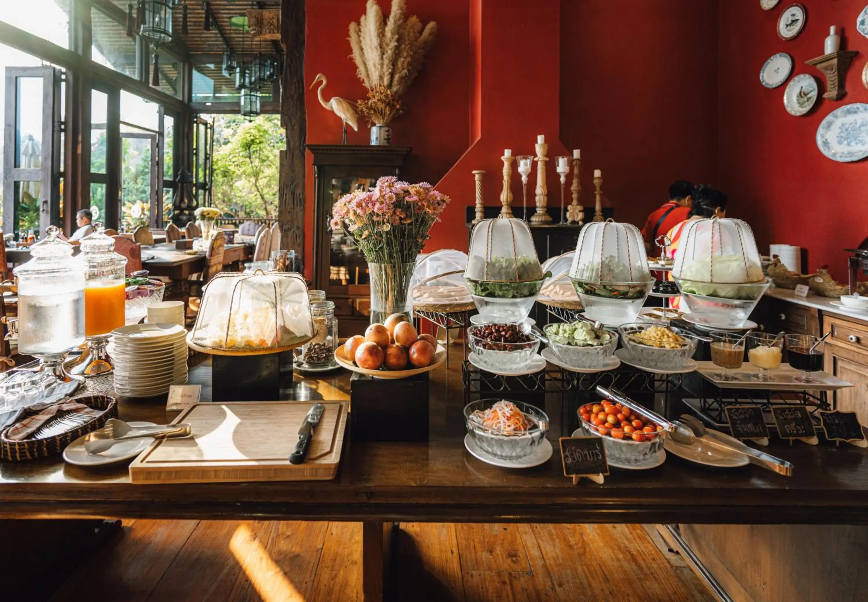 Breakfast in Chantra Khiri Chalet Chiang Mai Breakfast in Chantra Khiri Chalet Chiang Mai