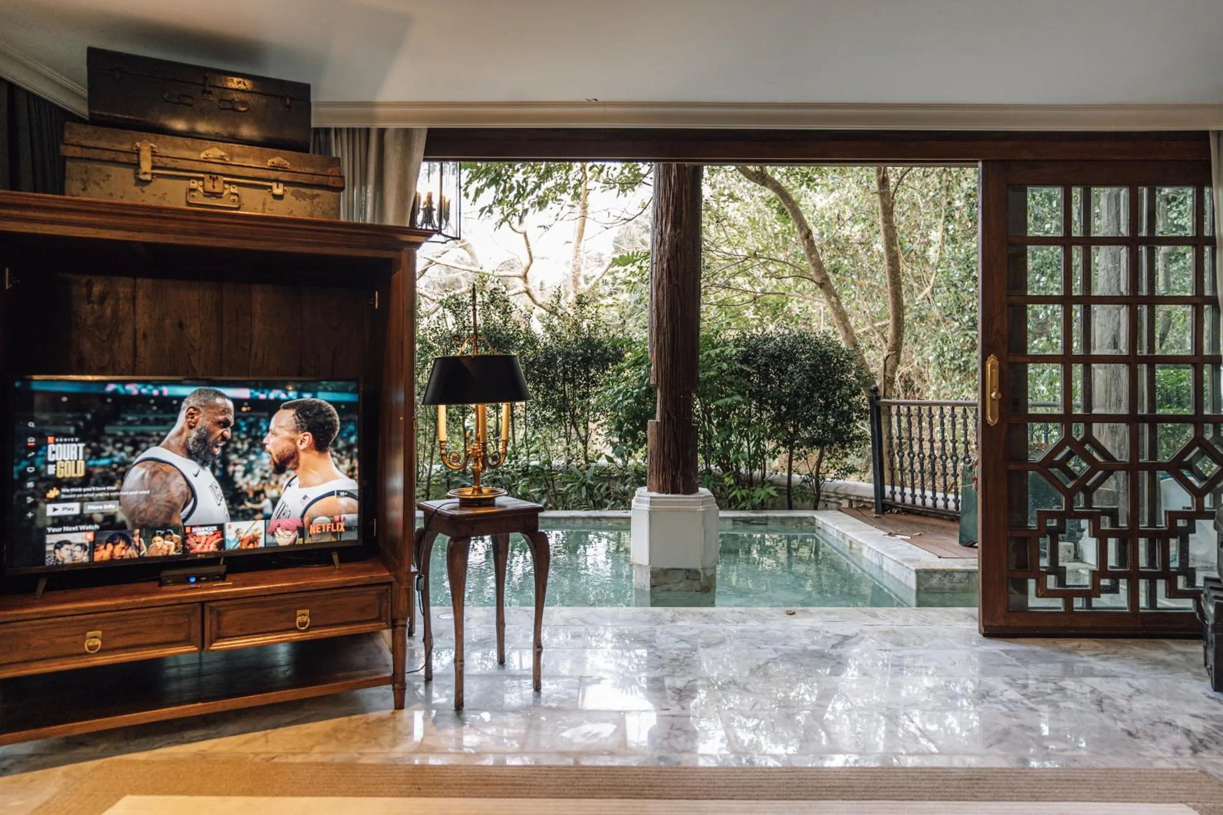 TV and multimedia in Chantra Khiri Chalet Chiang Mai