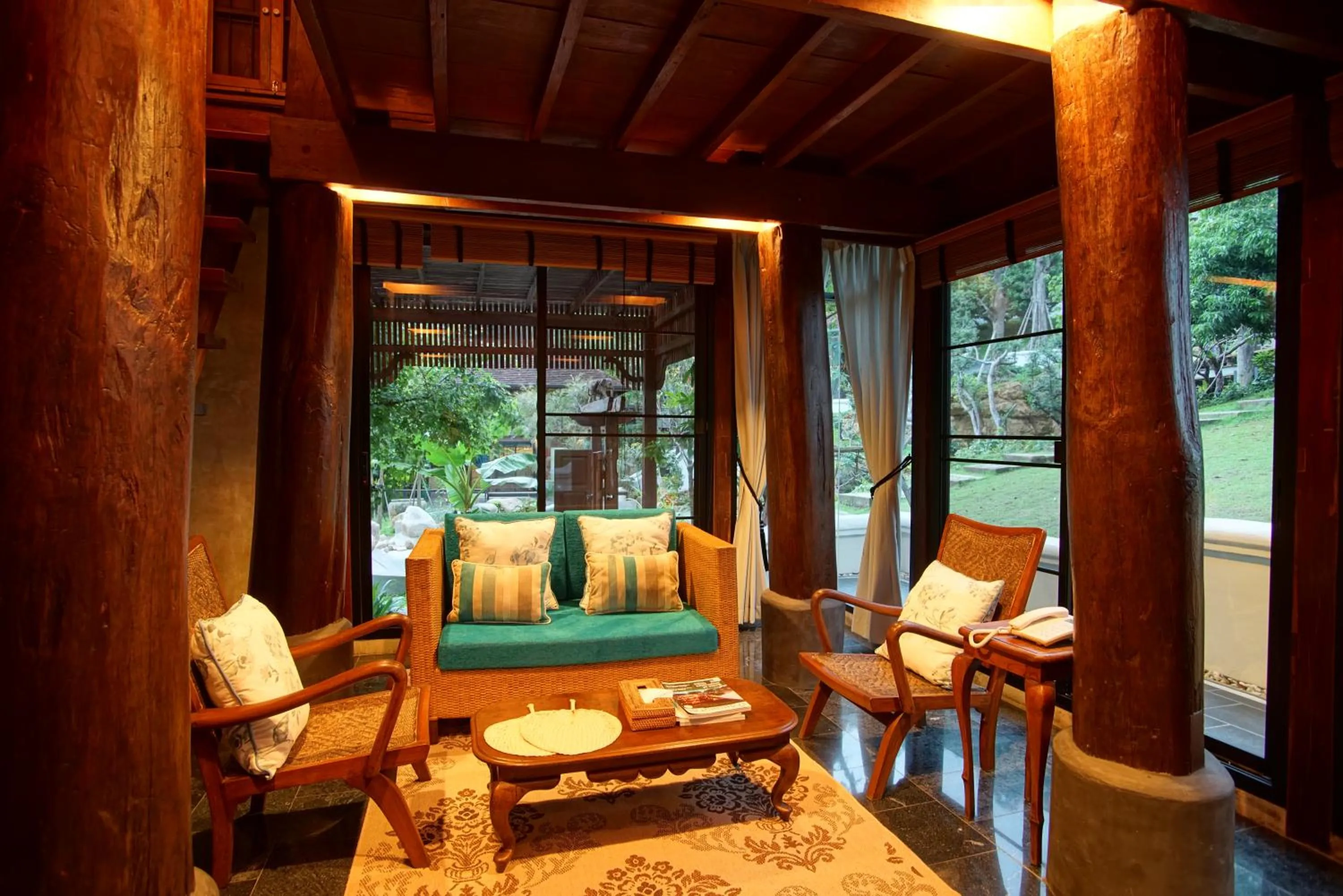 Garden in Chantra Khiri Chalet Chiang Mai