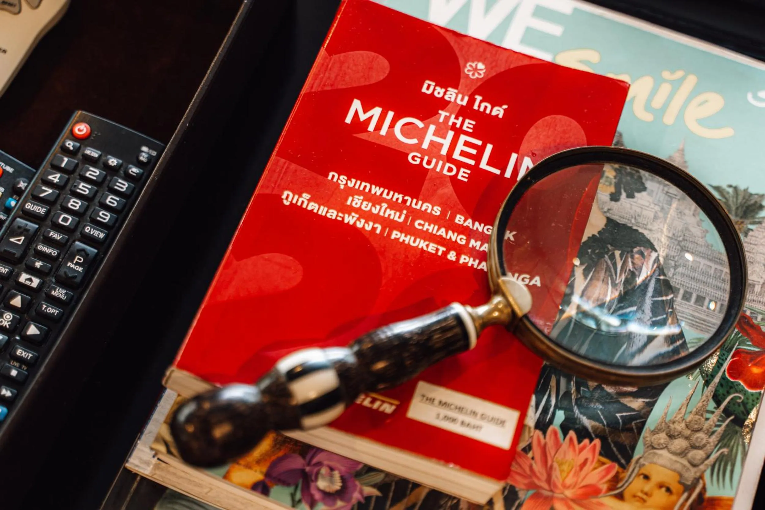 Text overlay in Chantra Khiri Chalet Chiang Mai