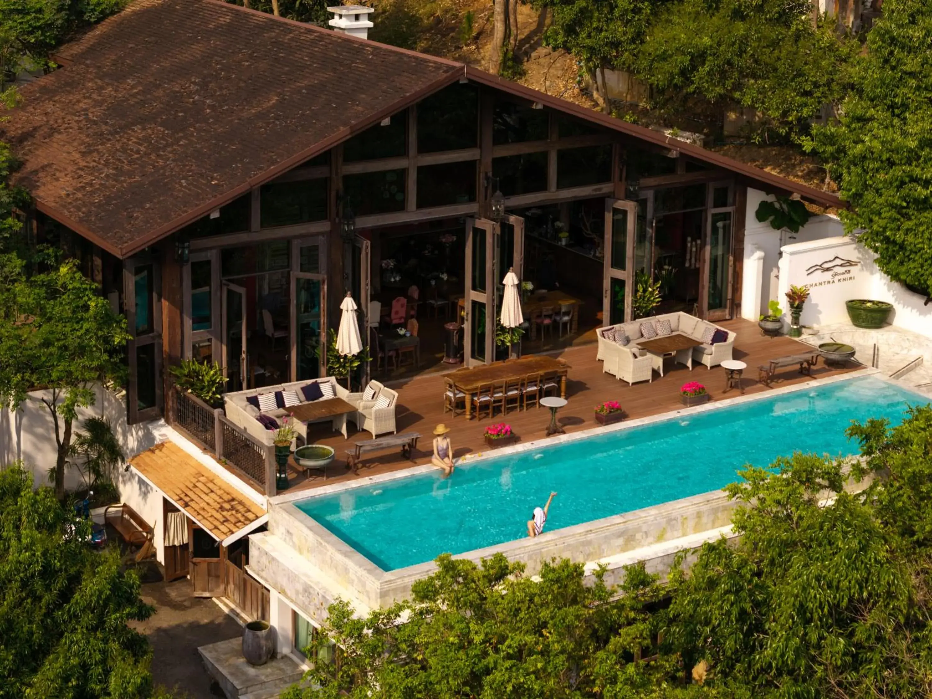 Swimming pool in Chantra Khiri Chalet Chiang Mai Swimming pool in Chantra Khiri Chalet Chiang Mai
