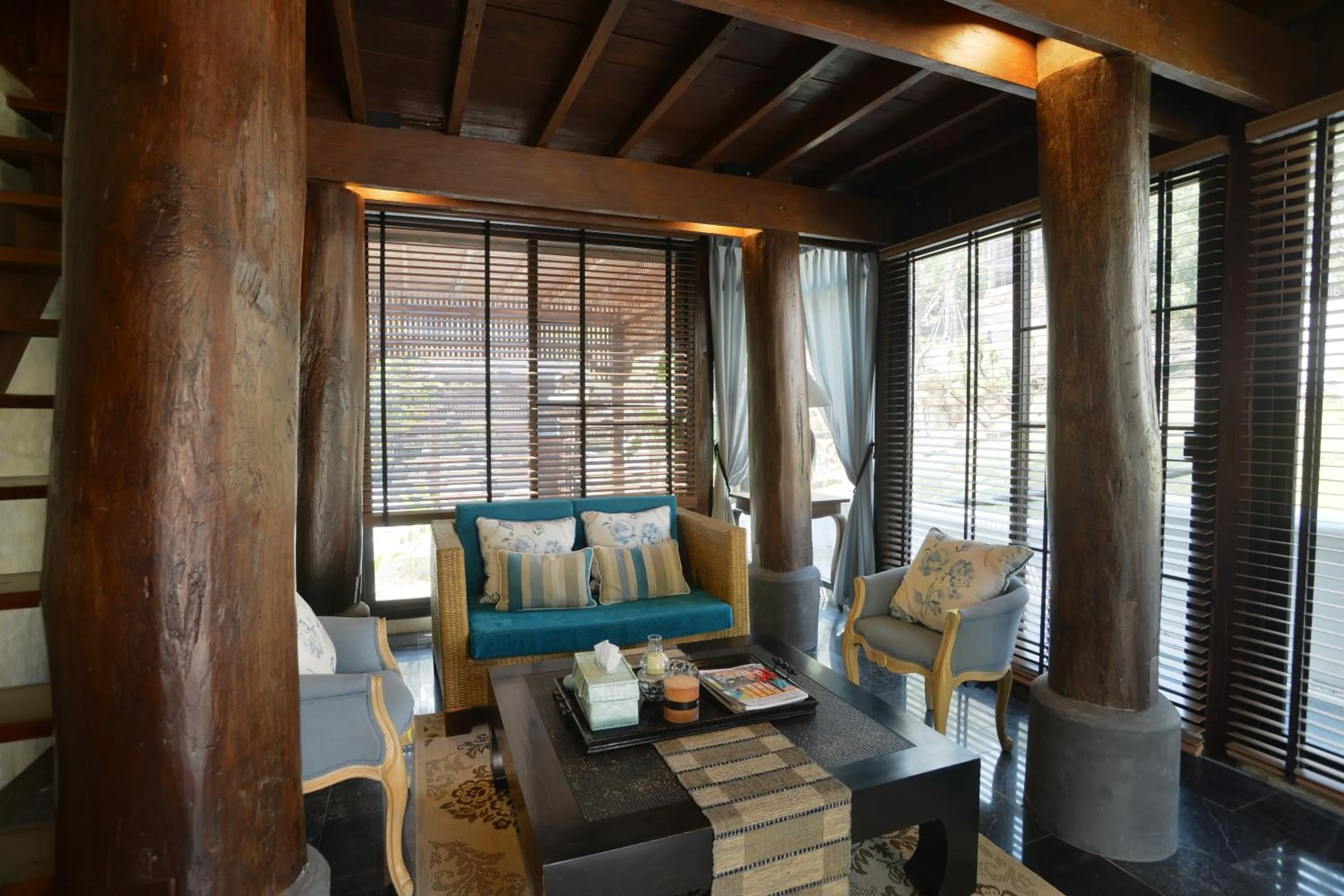 Living room in Chantra Khiri Chalet Chiang Mai