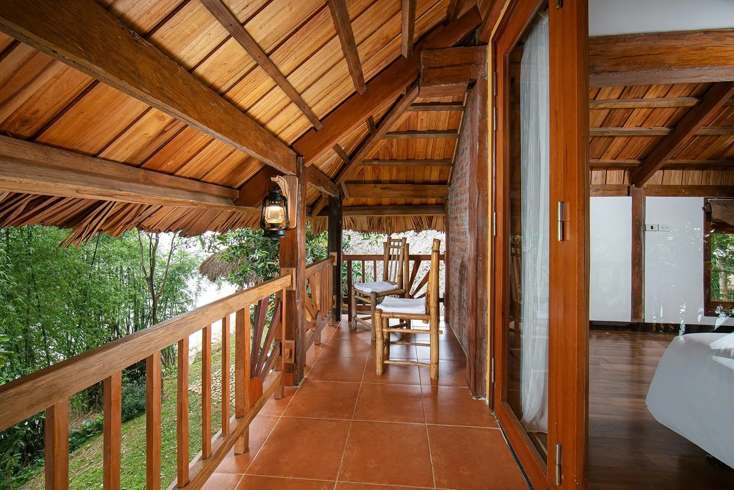 Garden in Mai Chau Hideaway Lake Resort