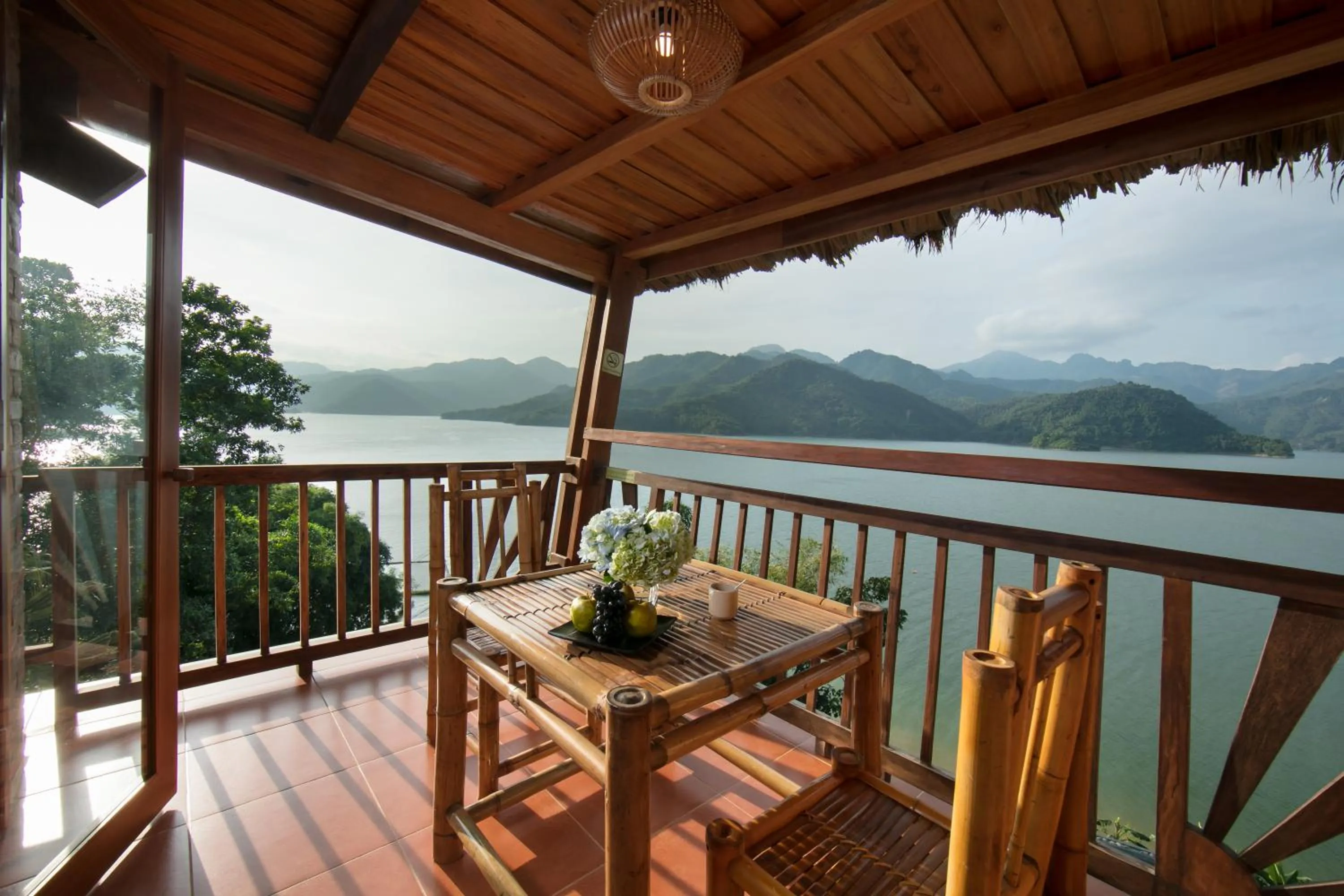 Natural landscape in Mai Chau Hideaway Lake Resort
