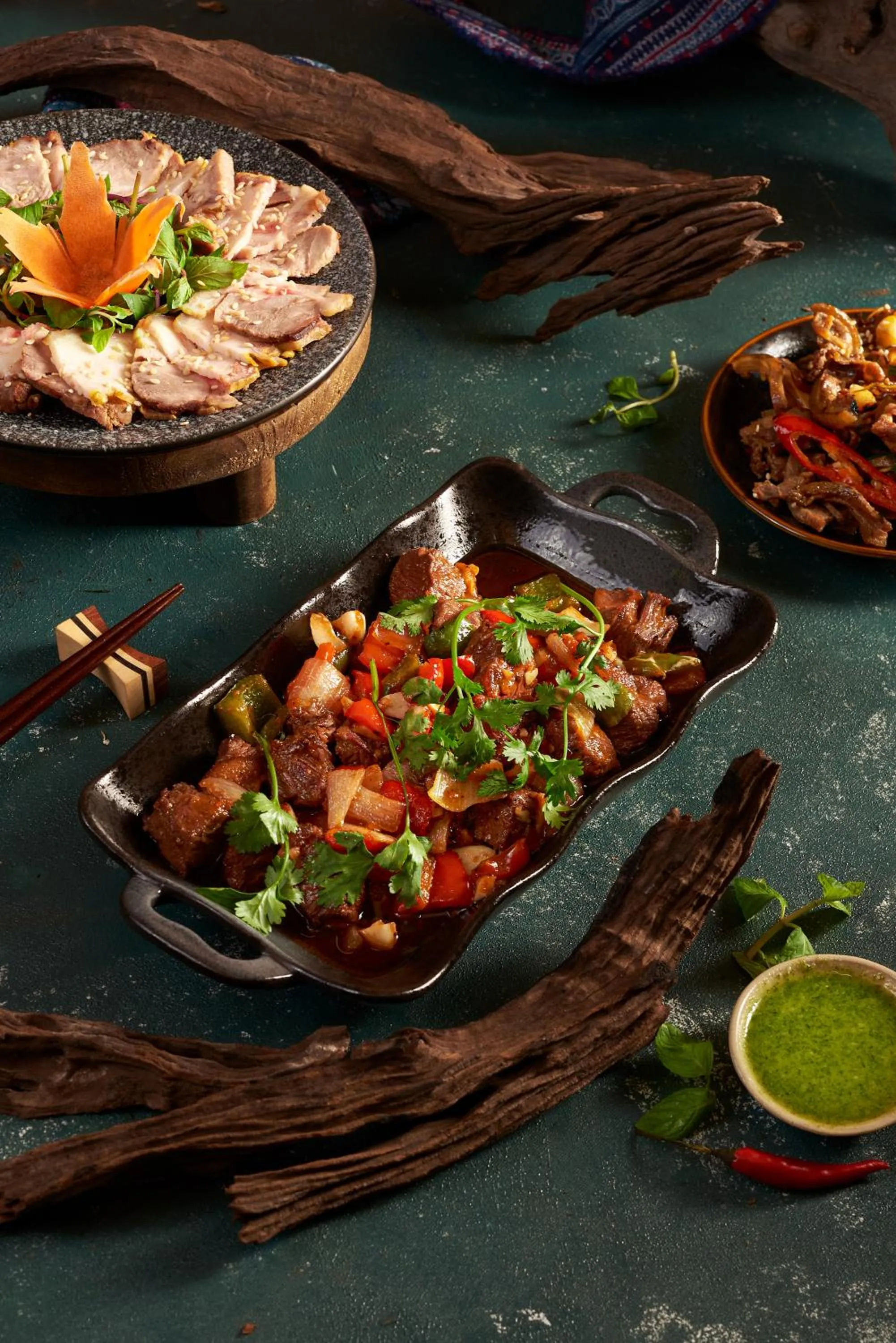 Food and drinks in Mai Chau Hideaway Lake Resort