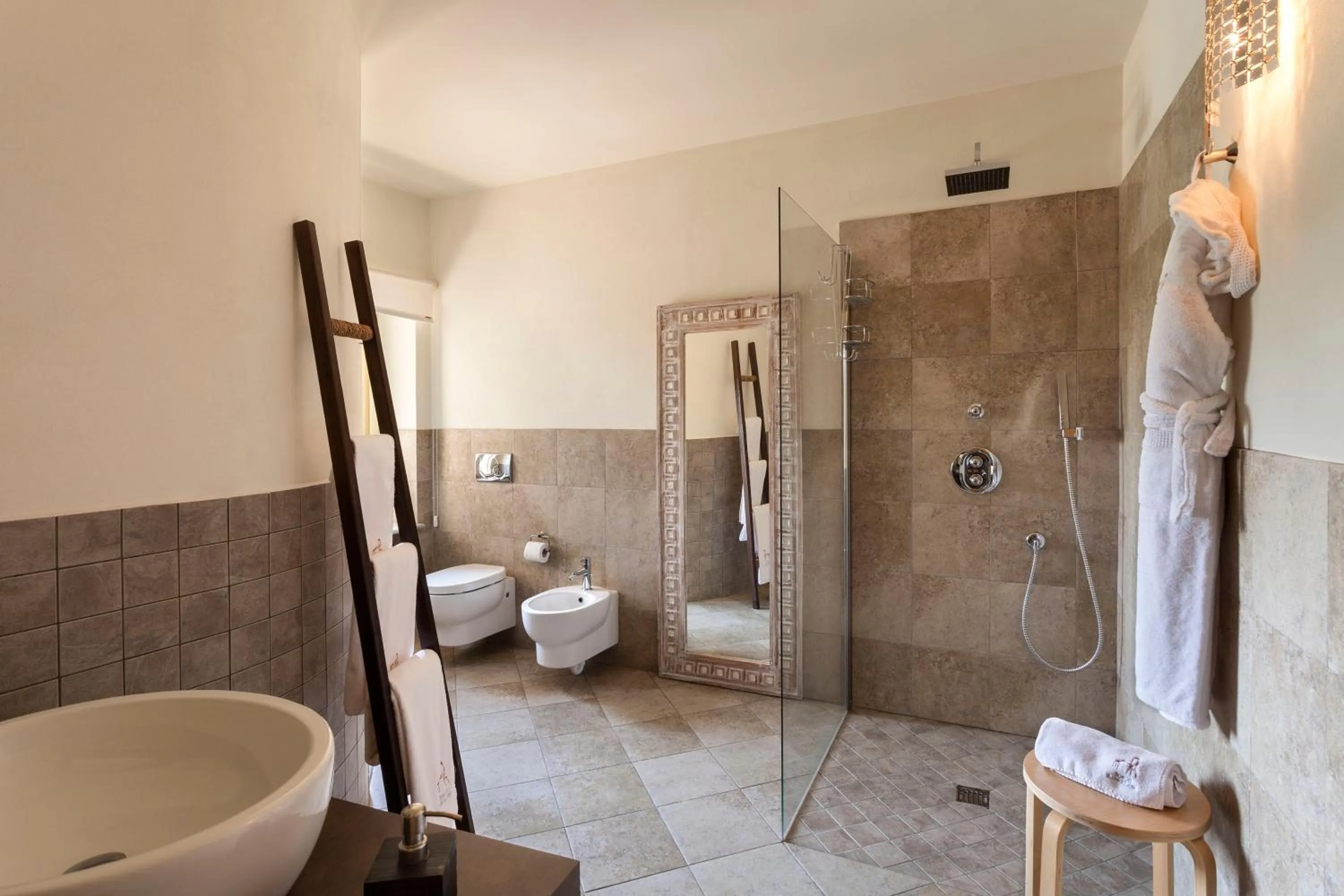 Shower in Borgo Ramezzana Country House