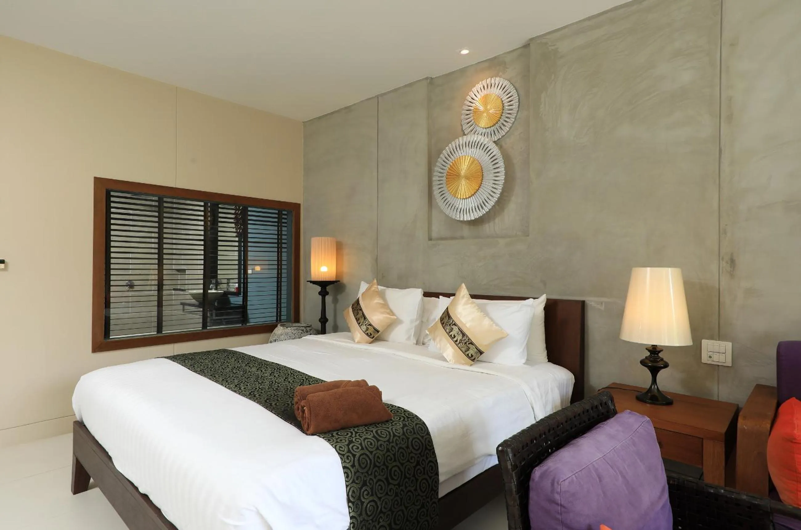 Bed in Tea Tree Boutique Resort