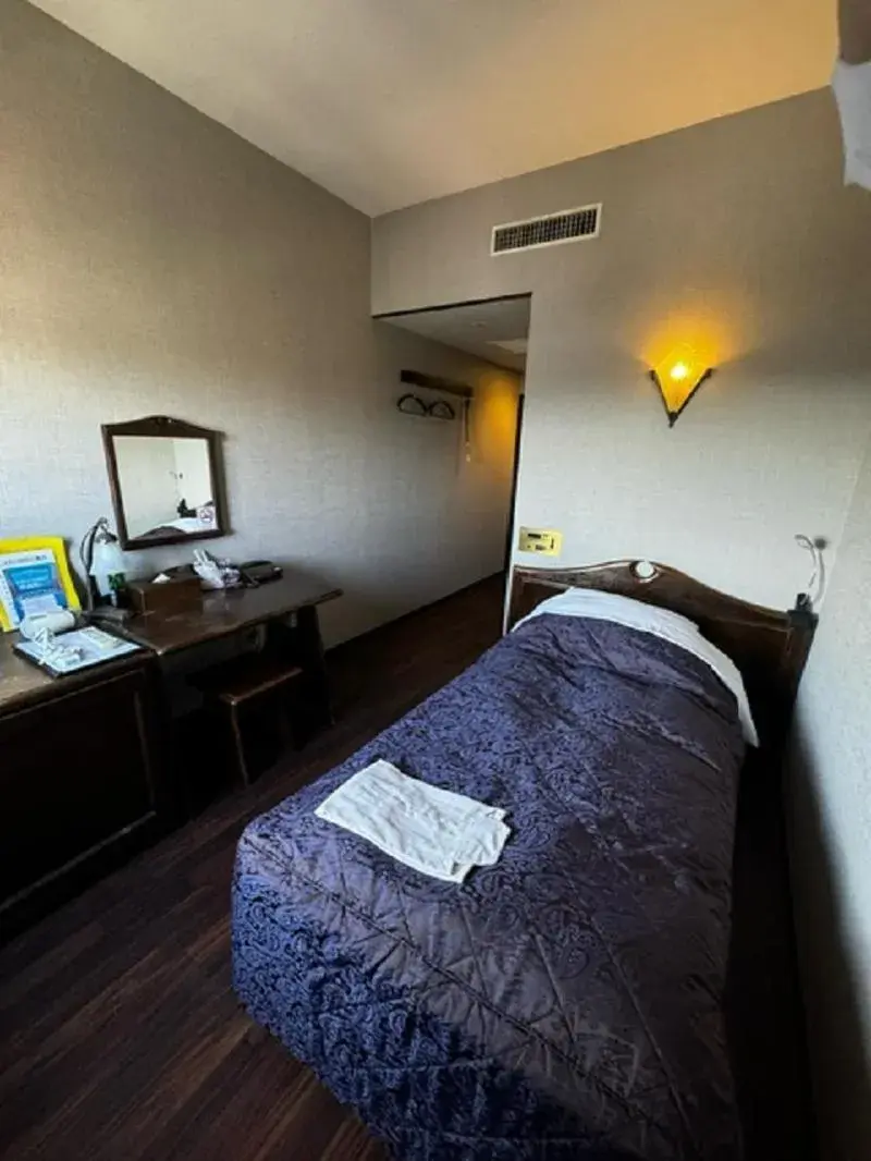 Bed in Okazaki Ohwa Hotel Bed in Okazaki Ohwa Hotel