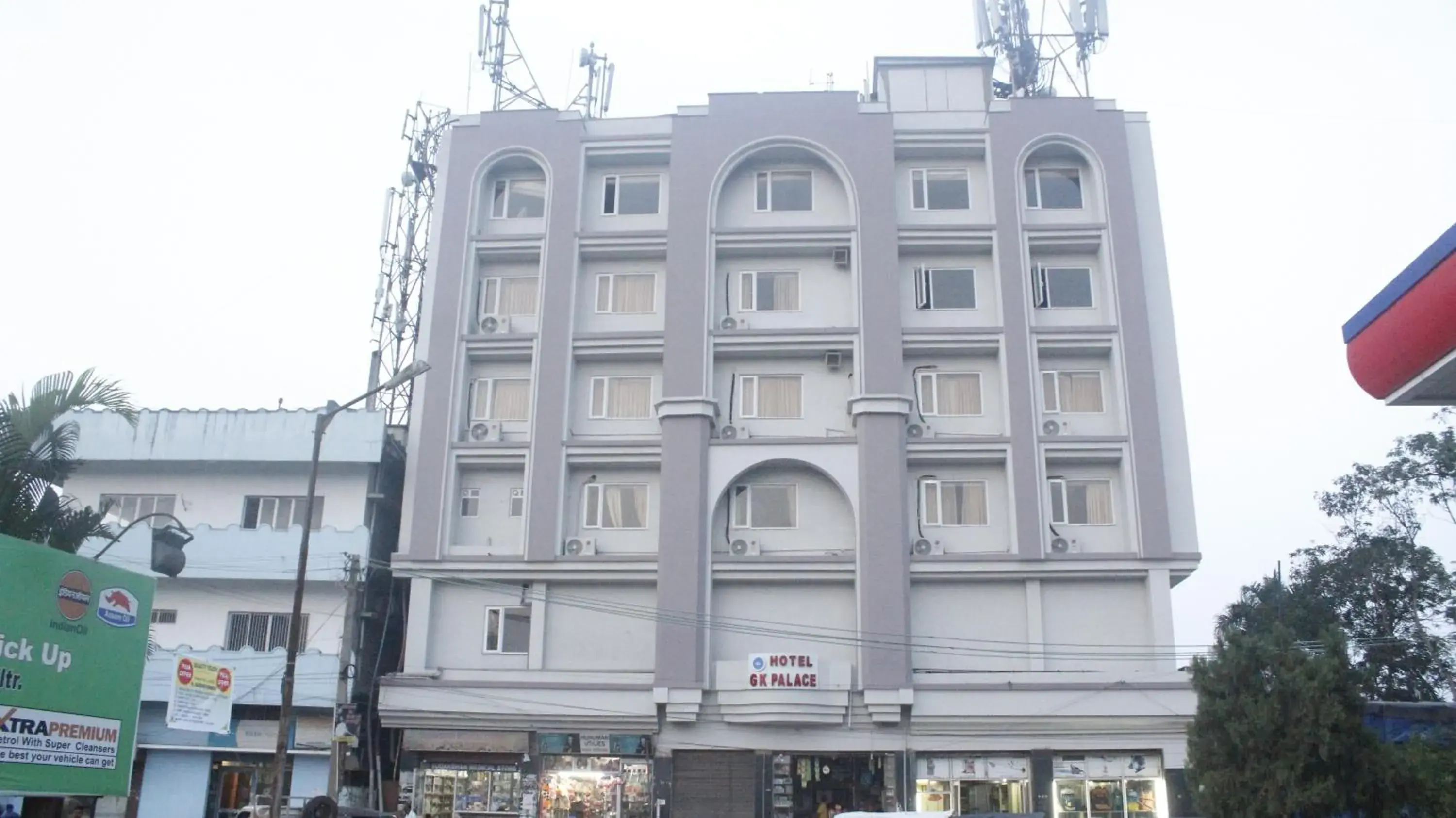 Property building in GK PALACE Pure VEG Hotel Property building in GK PALACE Pure VEG Hotel