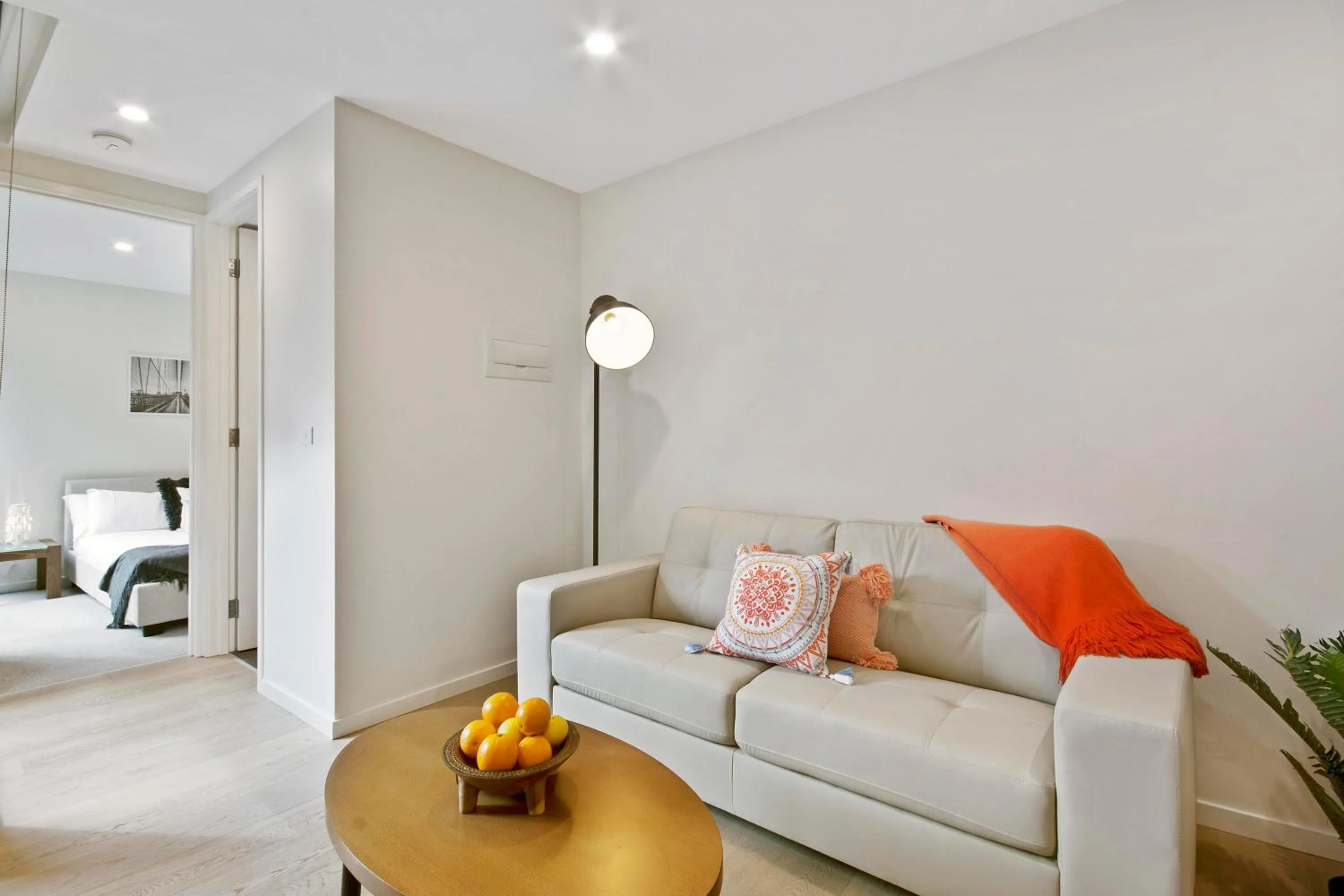 Living room in Melbourne City Apartments - Teri