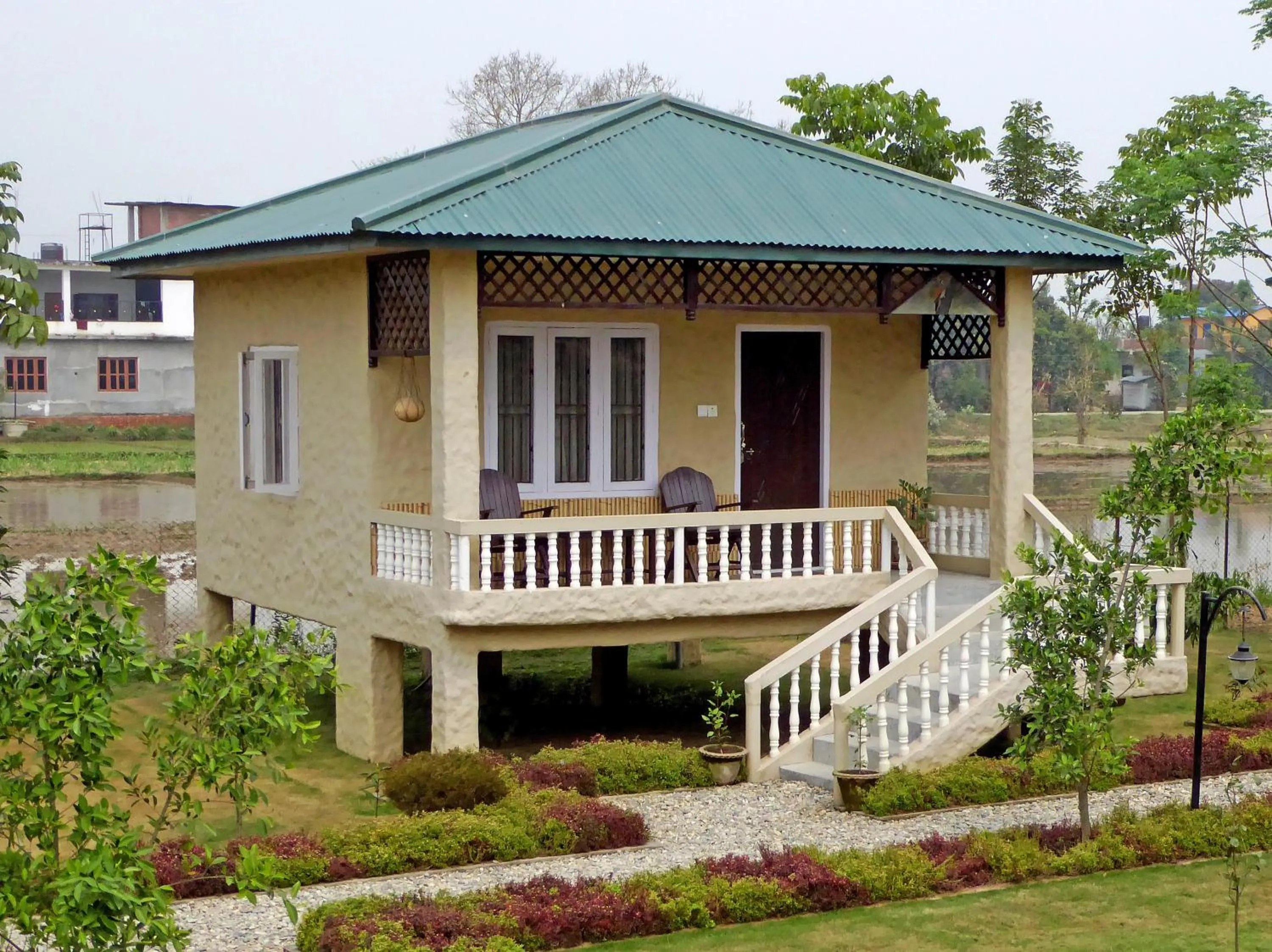 Photo of the whole room in Tharu Mahal