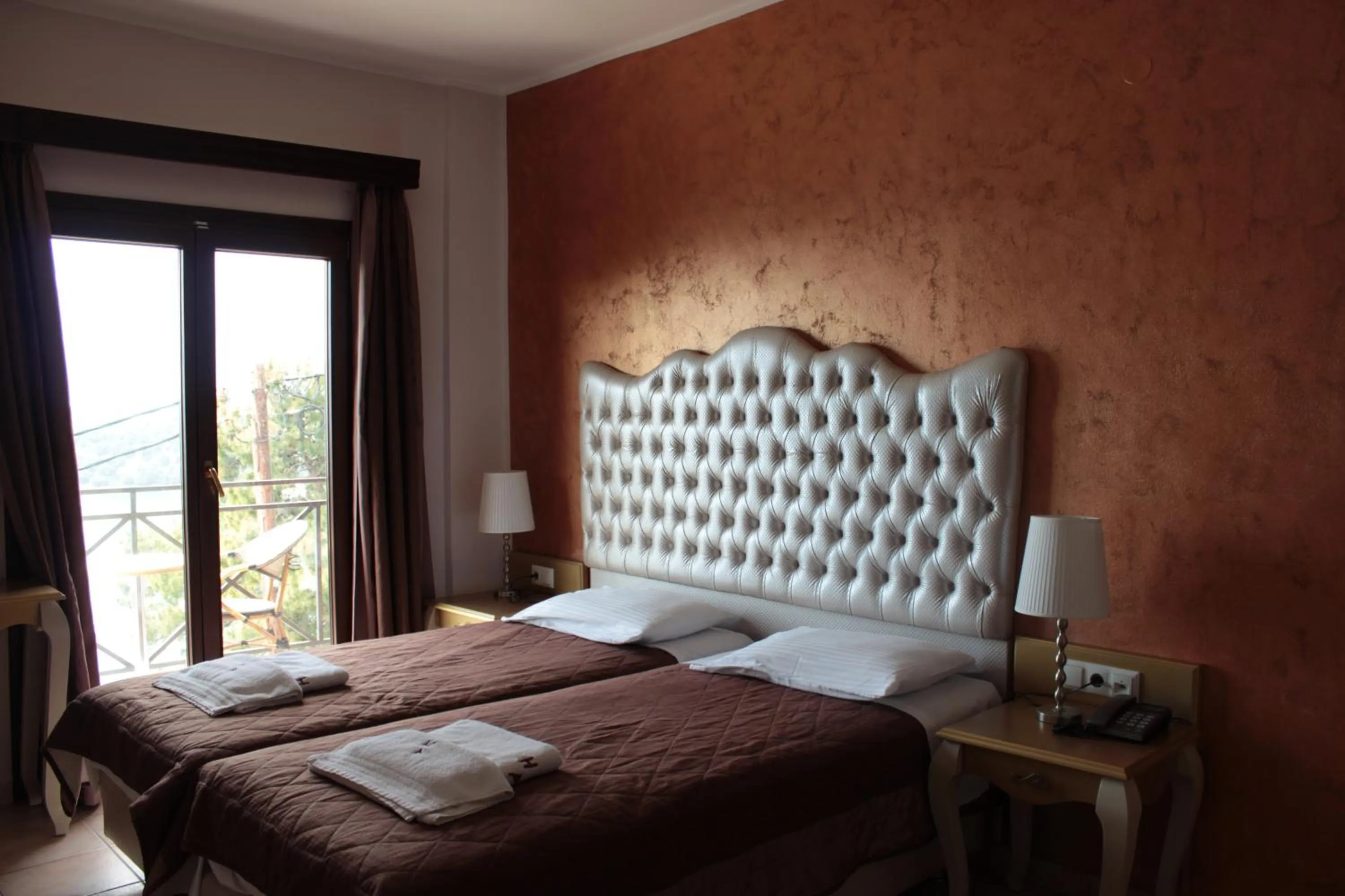 Bed in Palatino Hotel