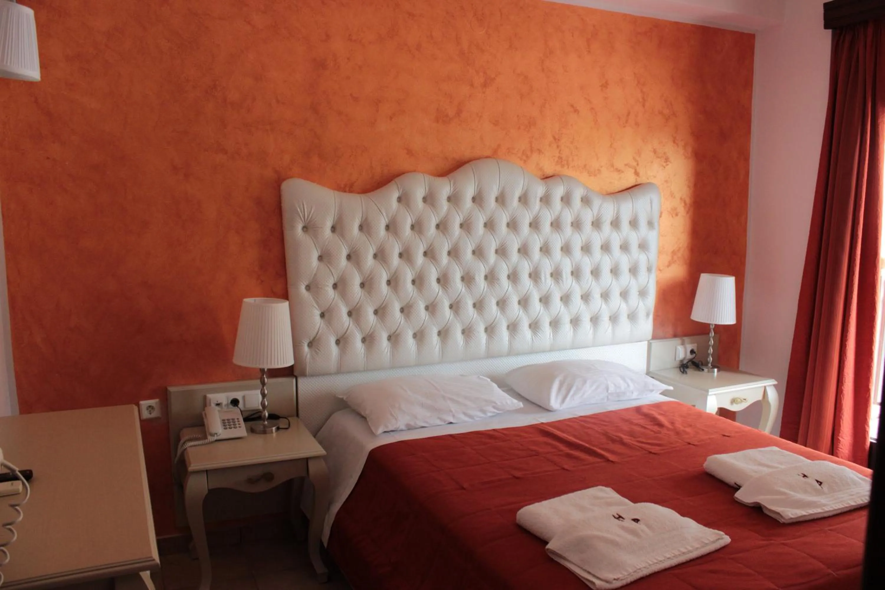 Bed in Palatino Hotel