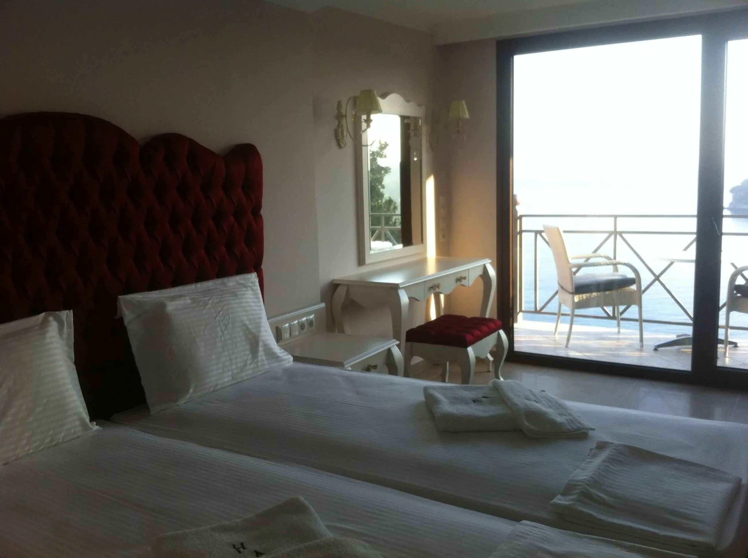 Bed in Palatino Hotel