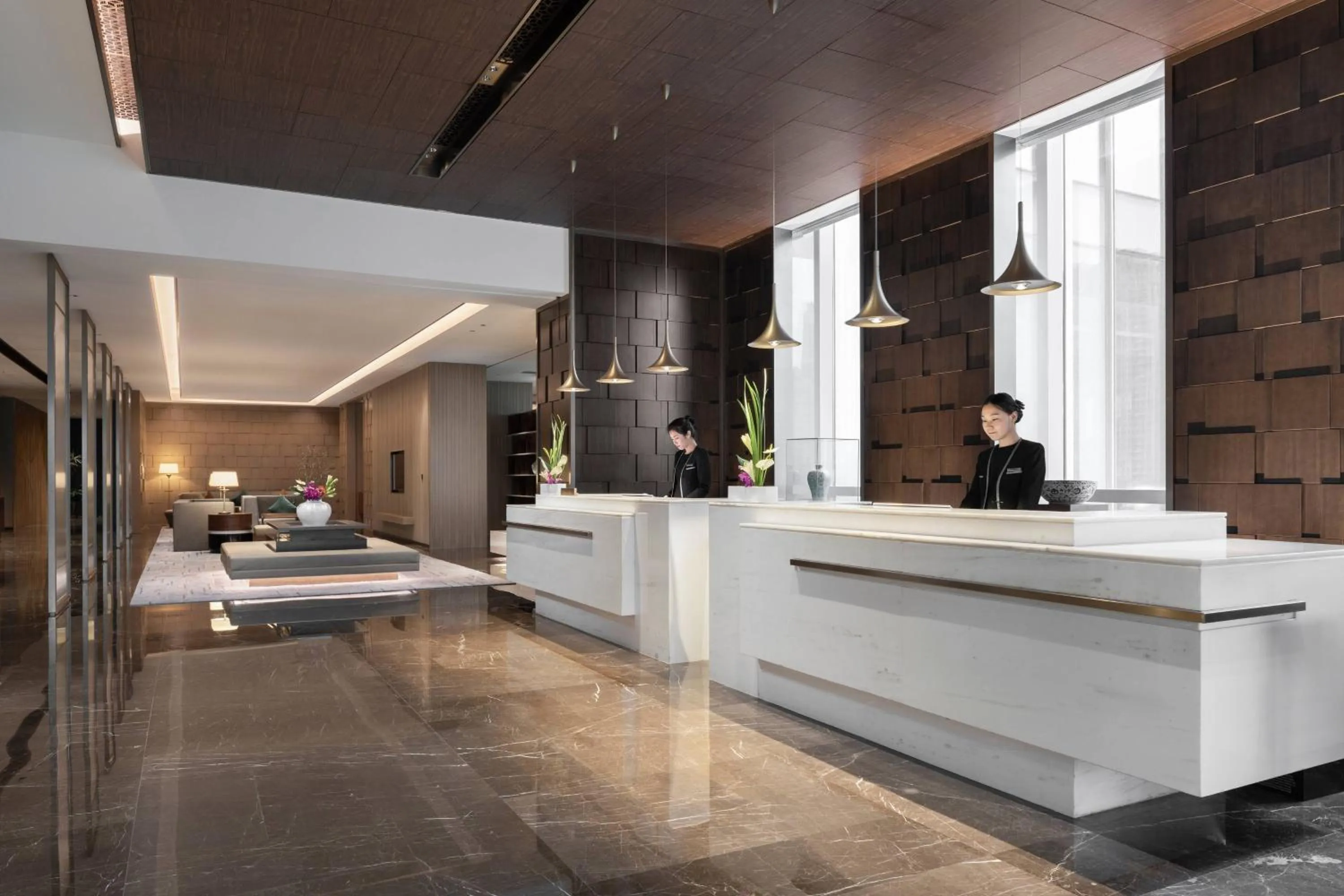 Lobby or reception in Courtyard By Marriott Xi'an North