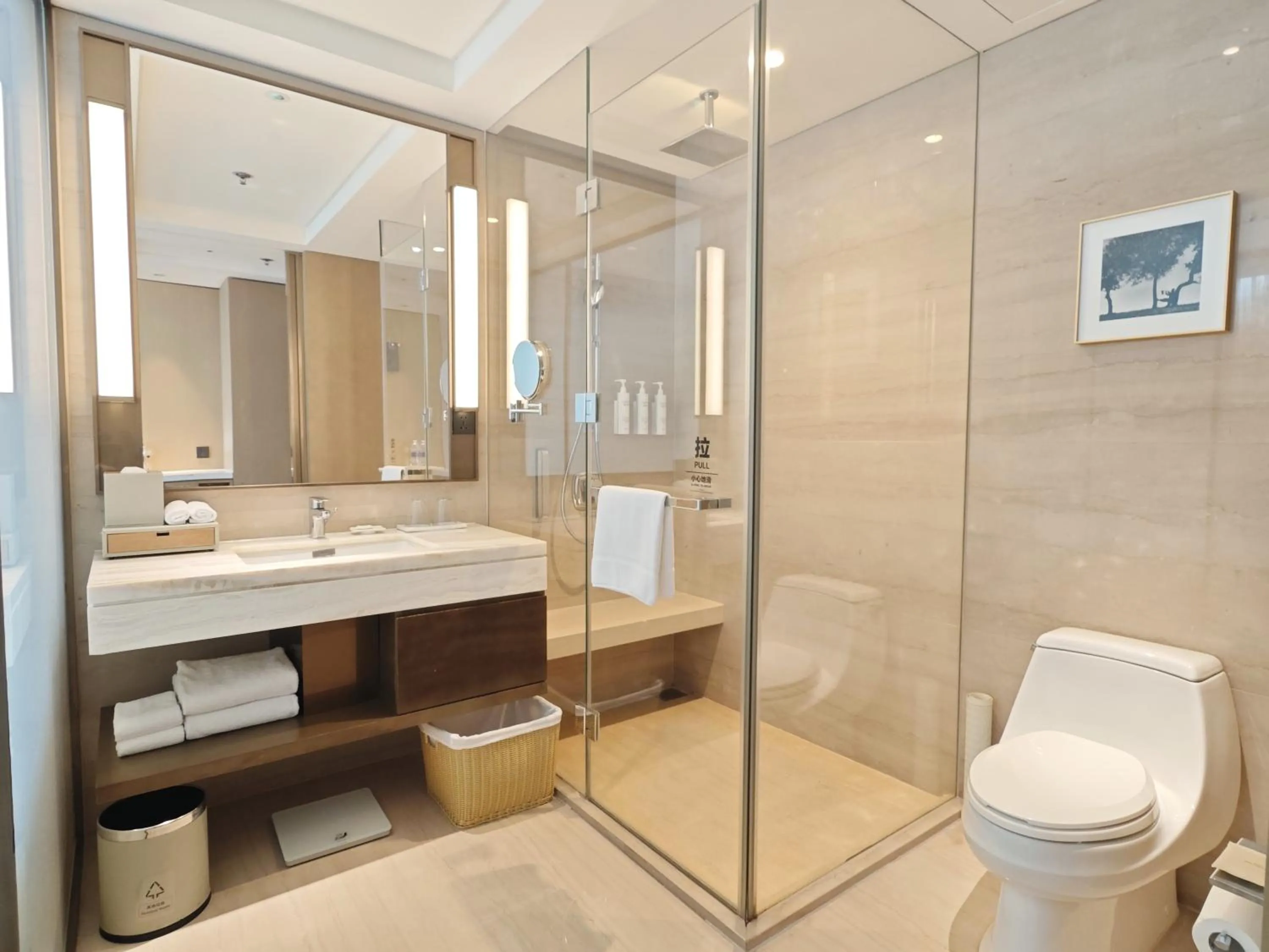 Toilet in Courtyard By Marriott Xi'an North