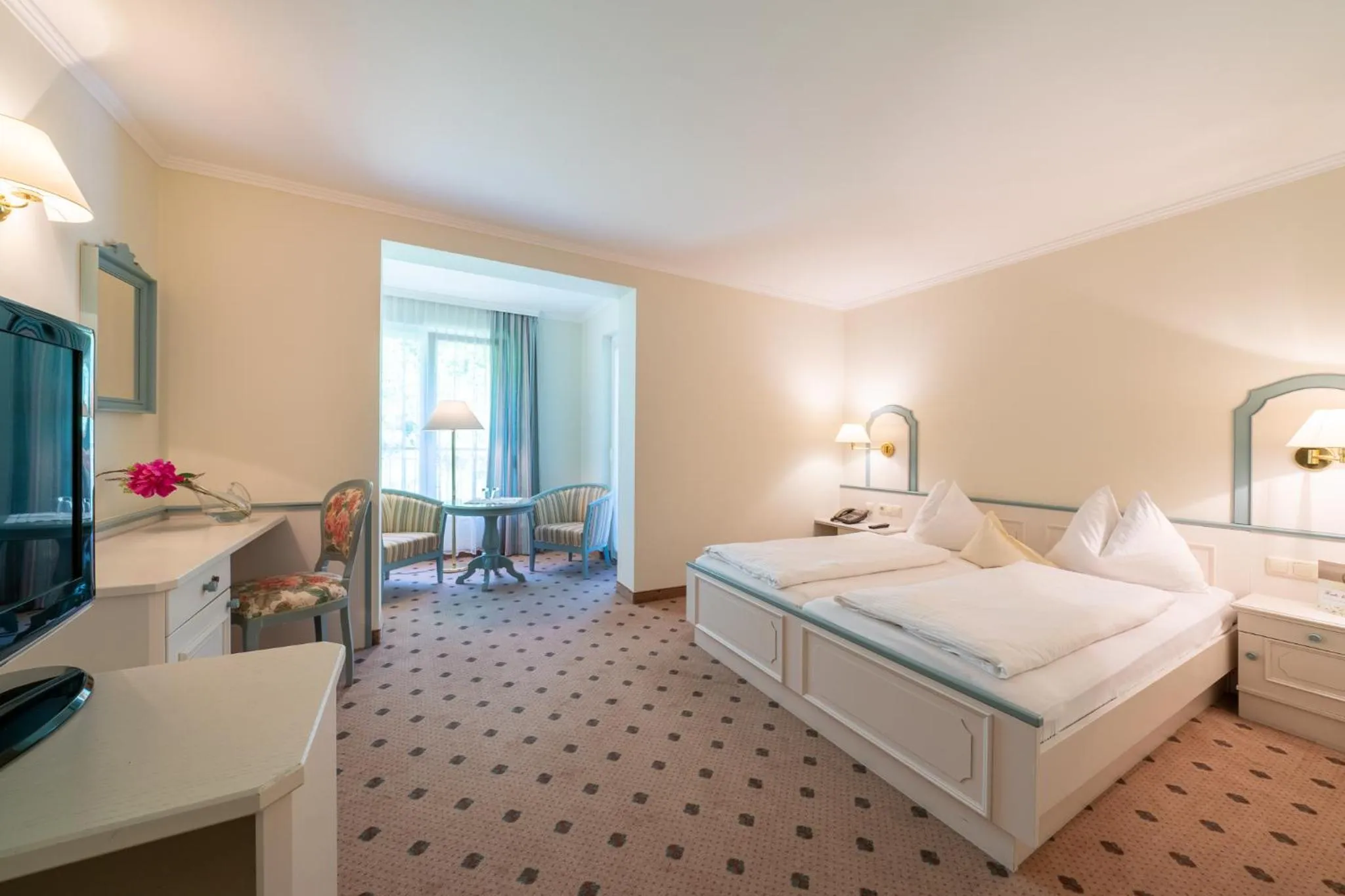 Bedroom, Bed in Hotel Alexanderhof