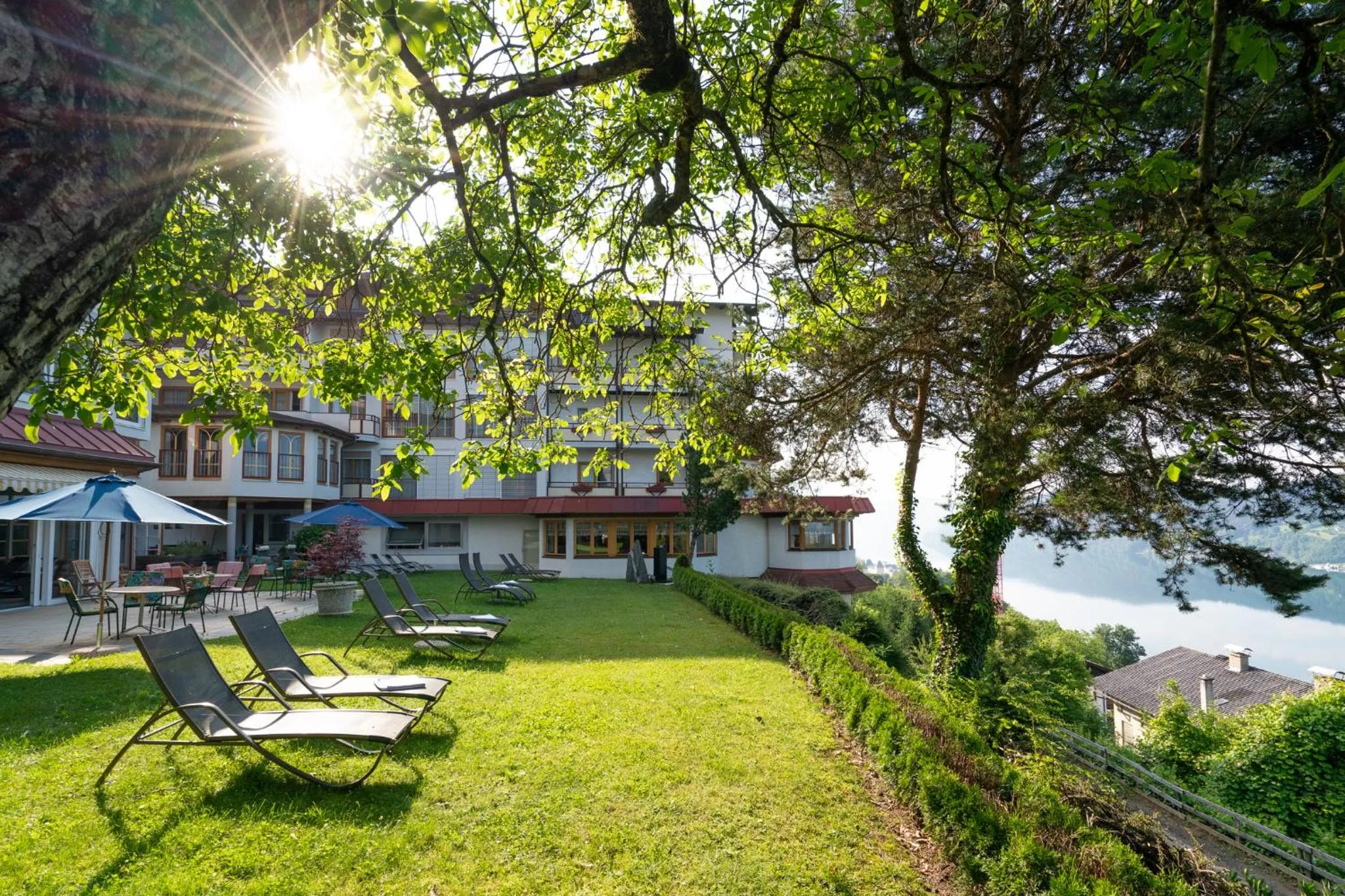 Garden in Hotel Alexanderhof