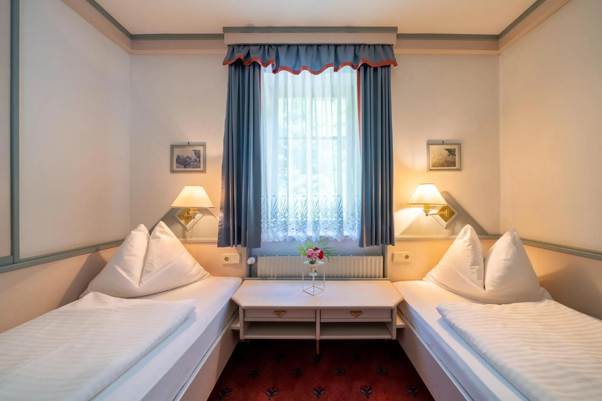 Bedroom, Bed in Hotel Alexanderhof