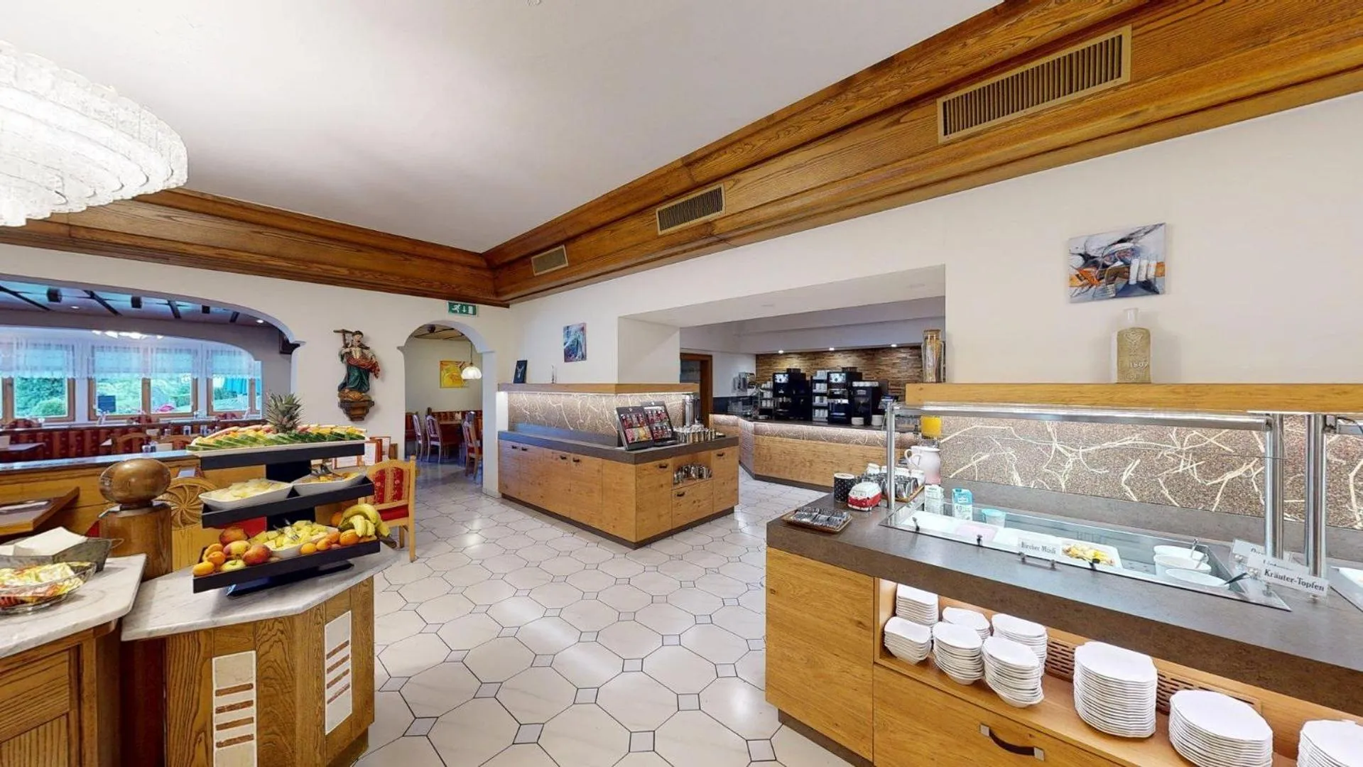 Breakfast in Hotel Alexanderhof