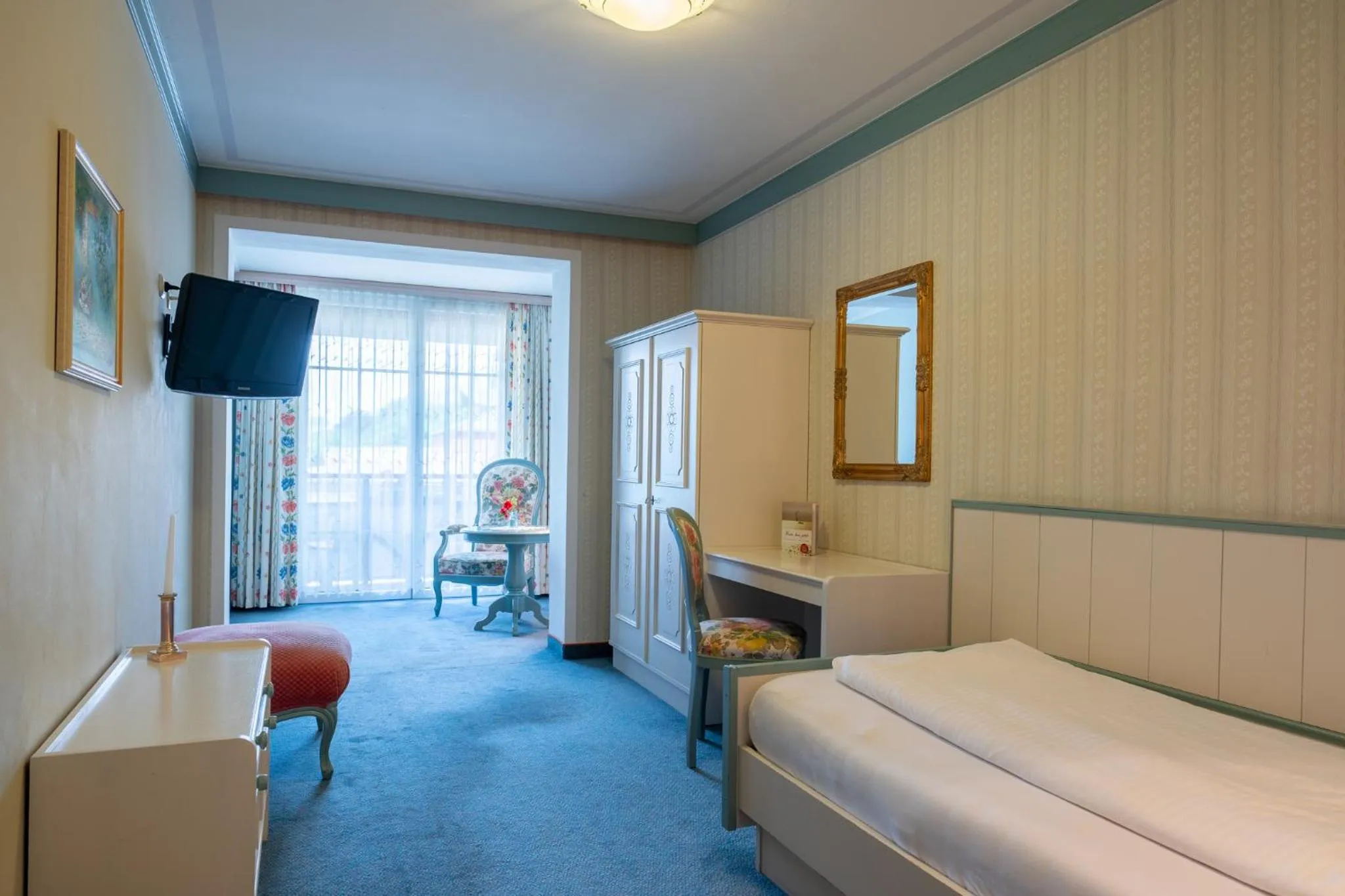 Bedroom, Bed in Hotel Alexanderhof