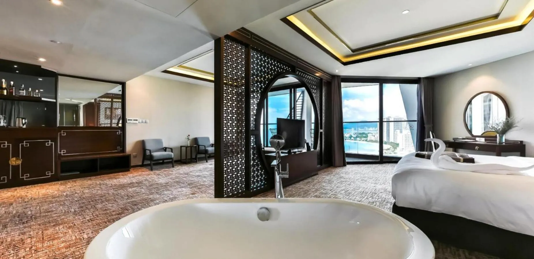 Bed in Boton Blue Hotel & Spa