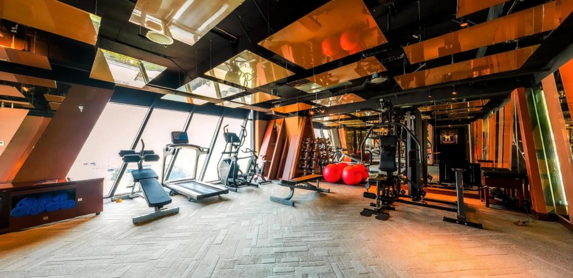 Fitness centre/facilities in Boton Blue Hotel & Spa