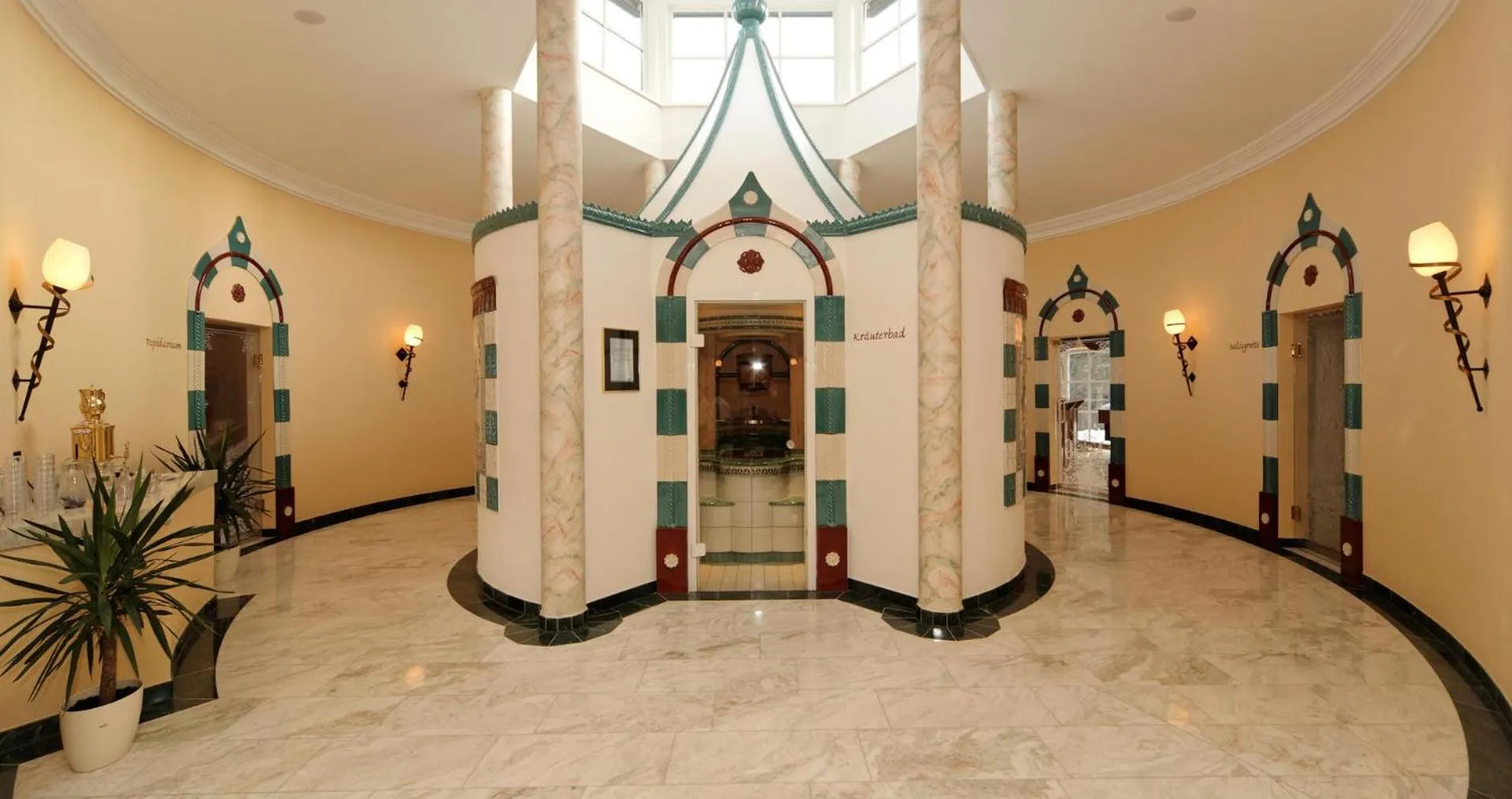 Spa and wellness centre/facilities in Wellnesshotel Parkschlössl zu Thyrnau Ihr adults only SPA Resort