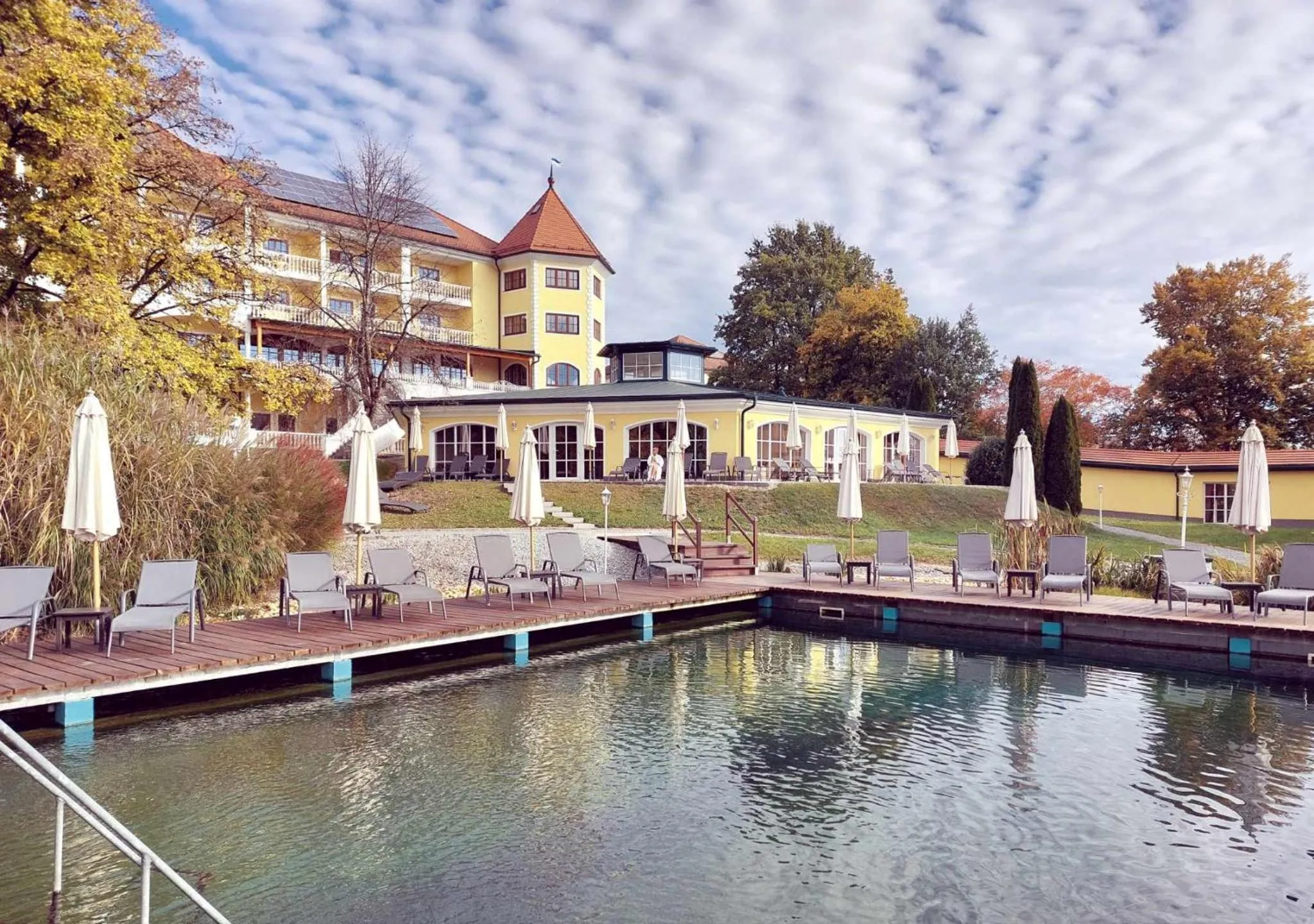 Property building in Wellnesshotel Parkschlössl zu Thyrnau Ihr adults only SPA Resort