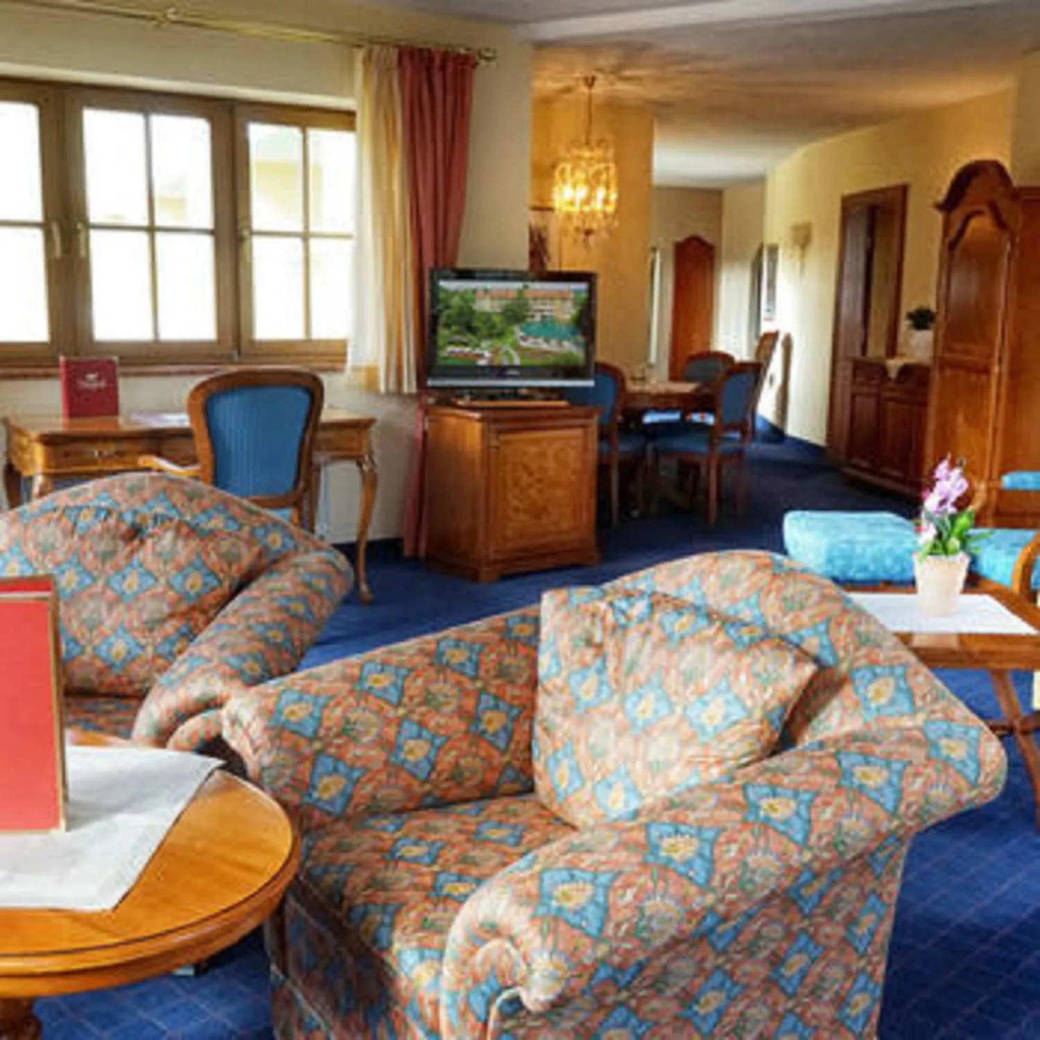 Living room in Wellnesshotel Parkschlössl zu Thyrnau Ihr adults only SPA Resort