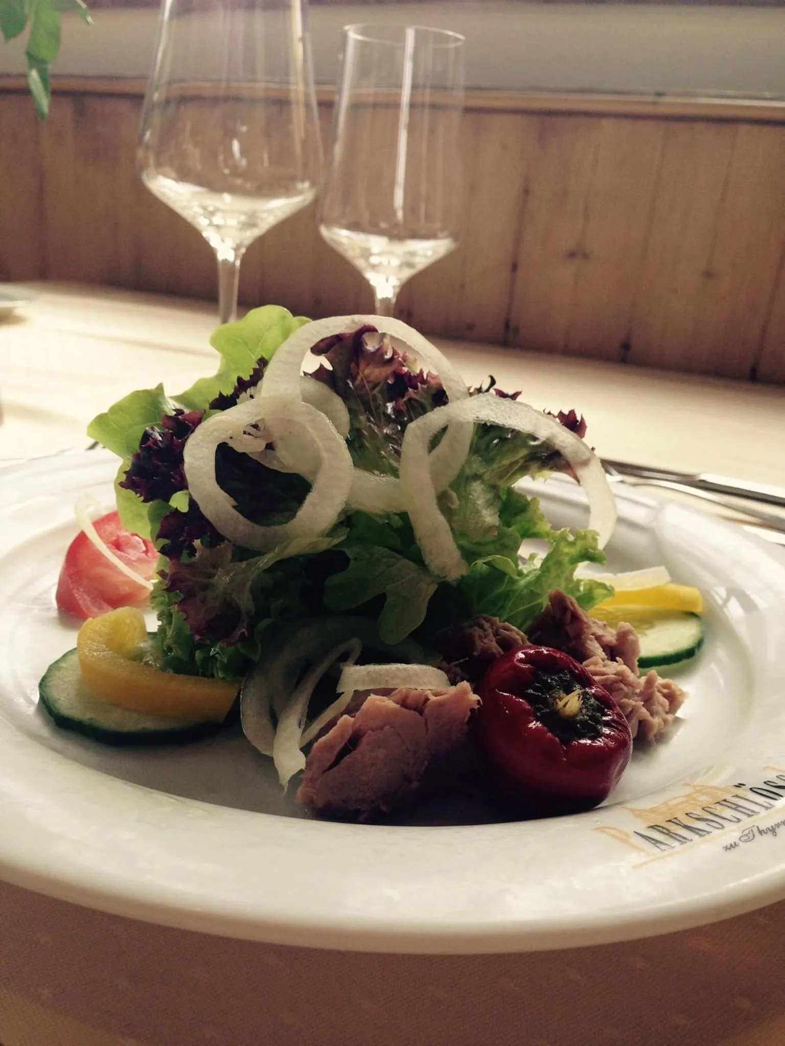 Restaurant/places to eat in Wellnesshotel Parkschlössl zu Thyrnau Ihr adults only SPA Resort