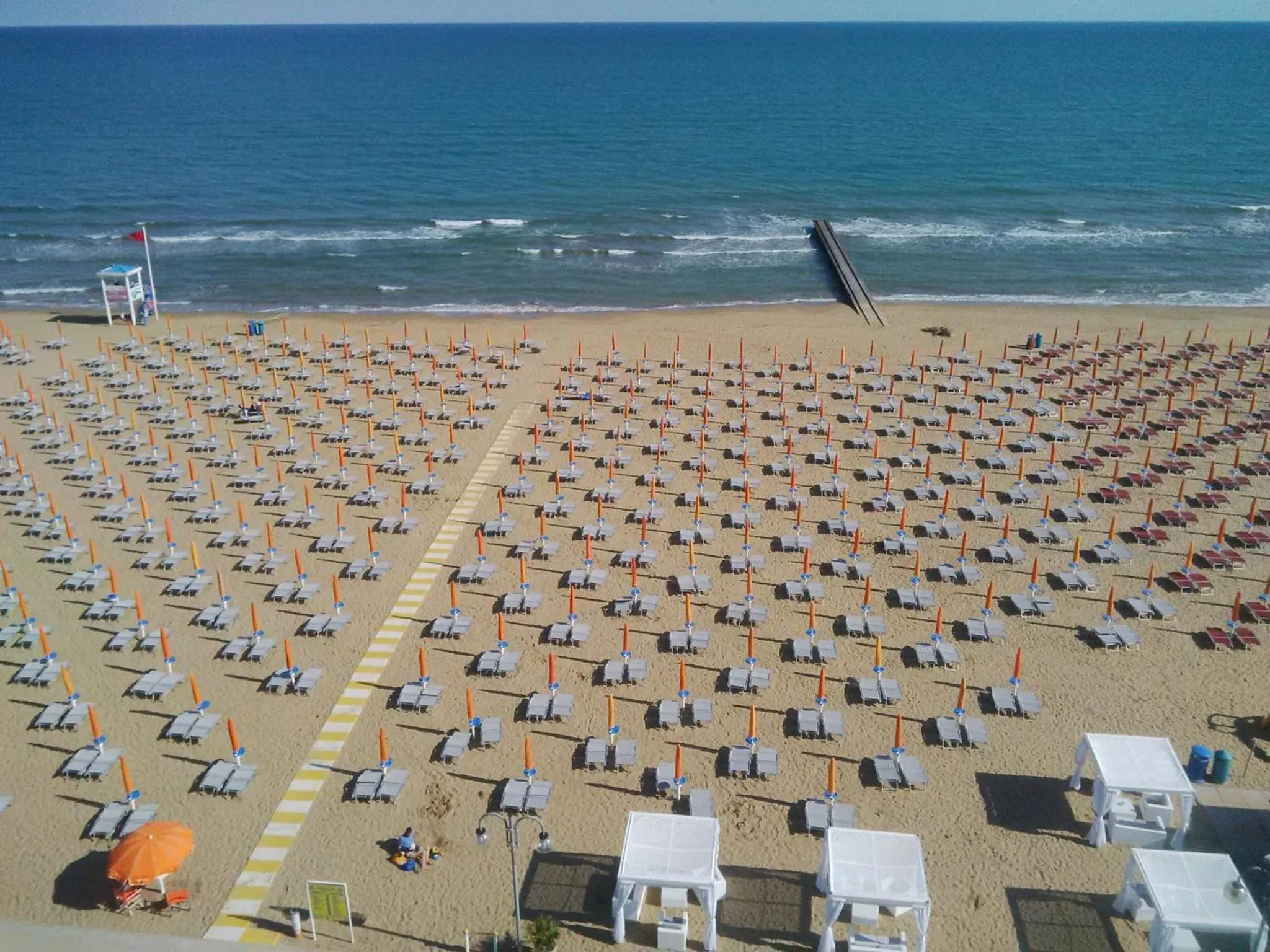 Beach in Hotel Mondial