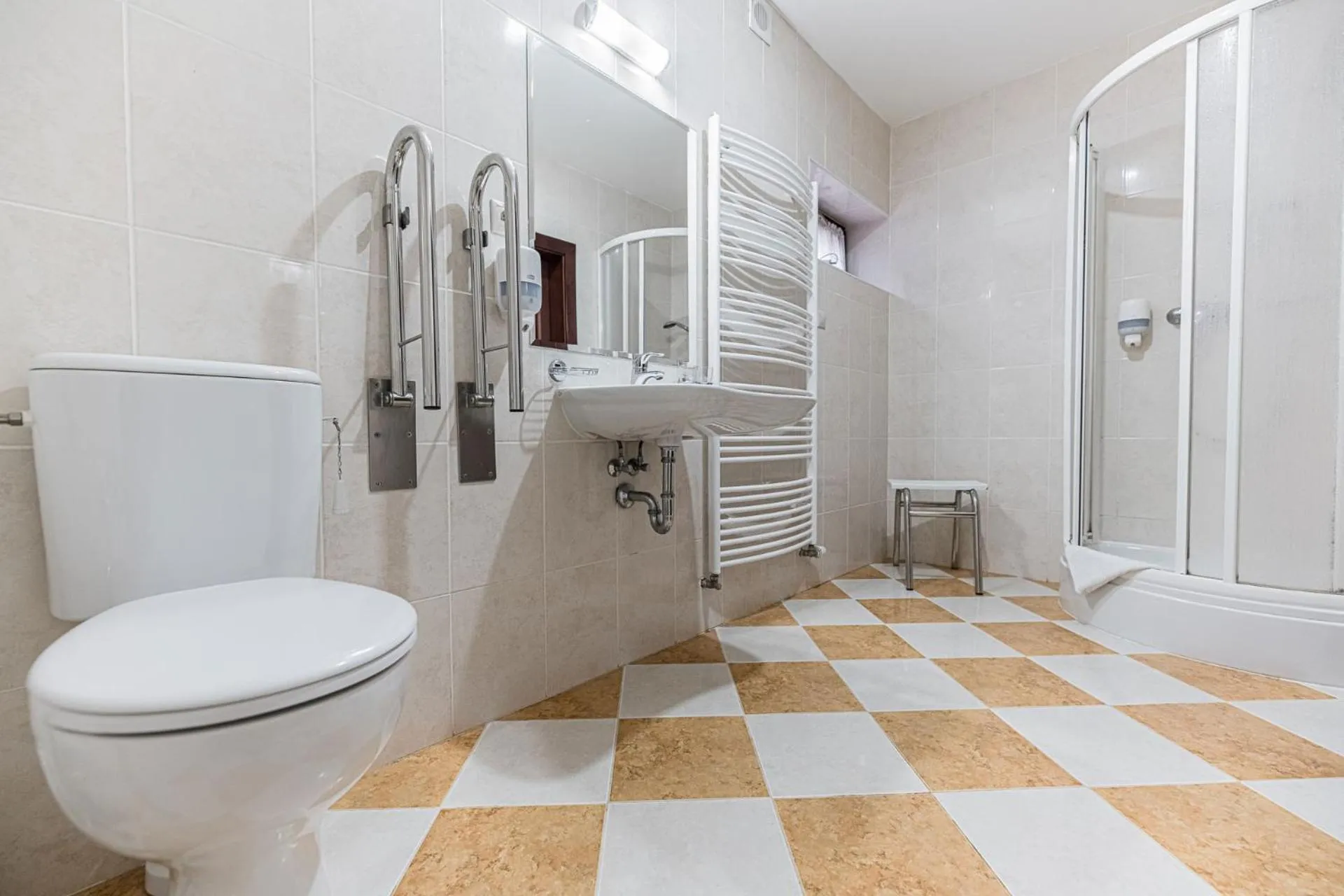 Bathroom in Hotel Amalia