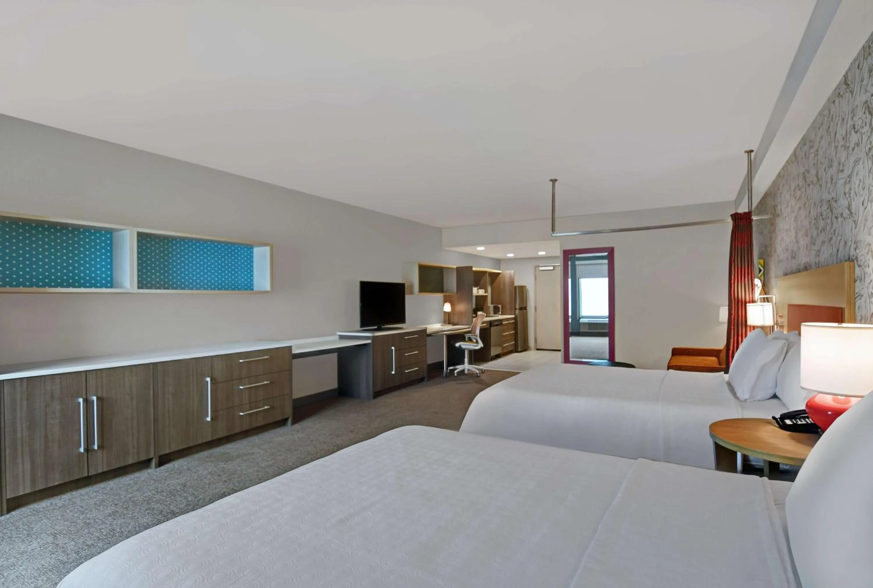 Bedroom, Bed in Home2 Suites By Hilton Bordentown