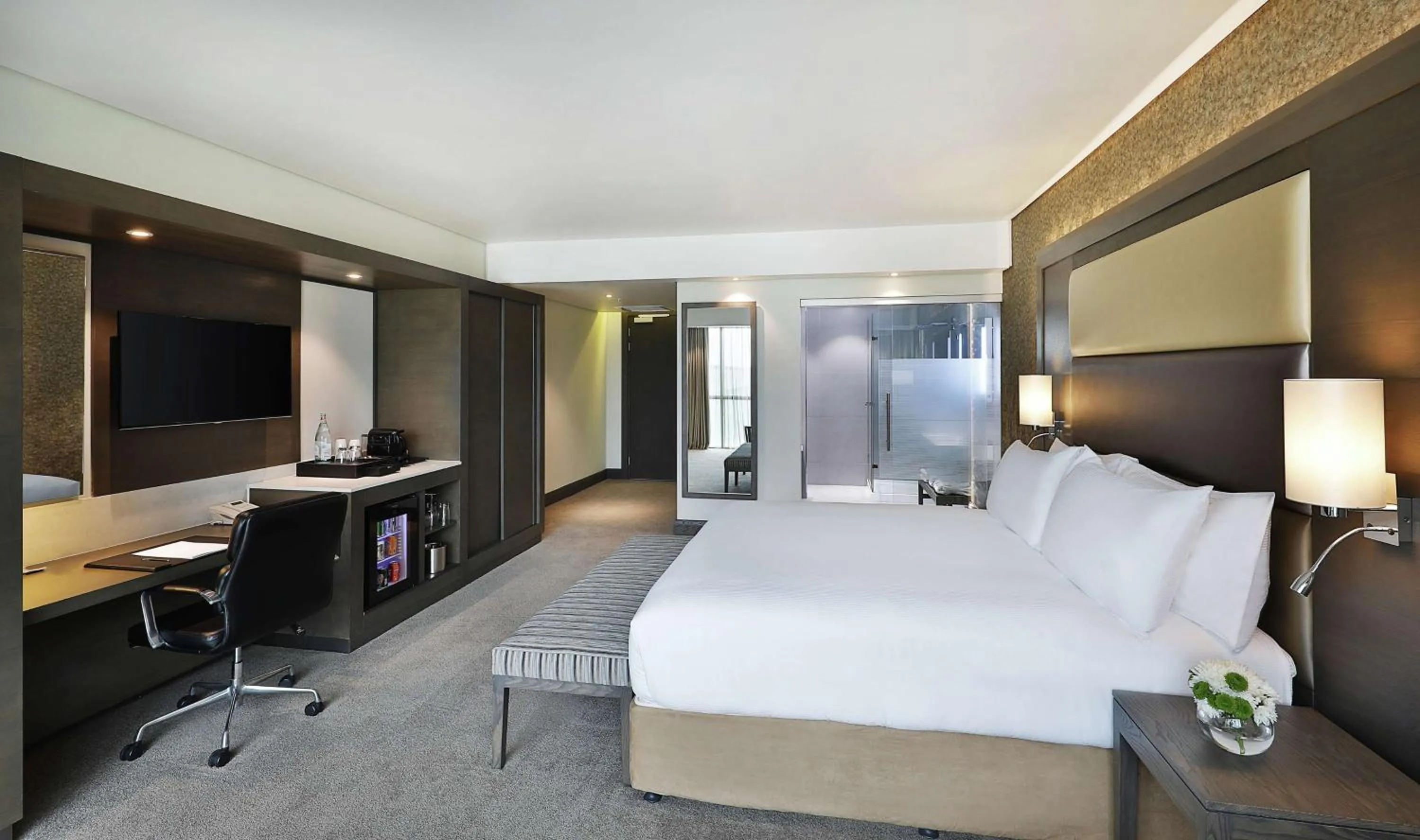 Bedroom, Bed in Legend Hotel Lagos Airport, Curio Collection By Hilton