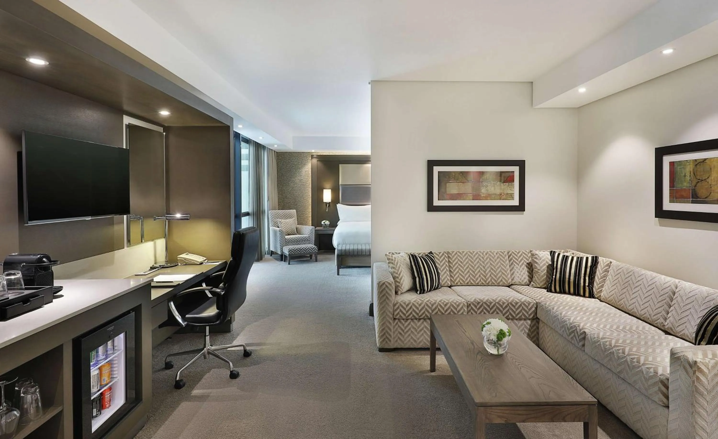 Bedroom in Legend Hotel Lagos Airport, Curio Collection By Hilton