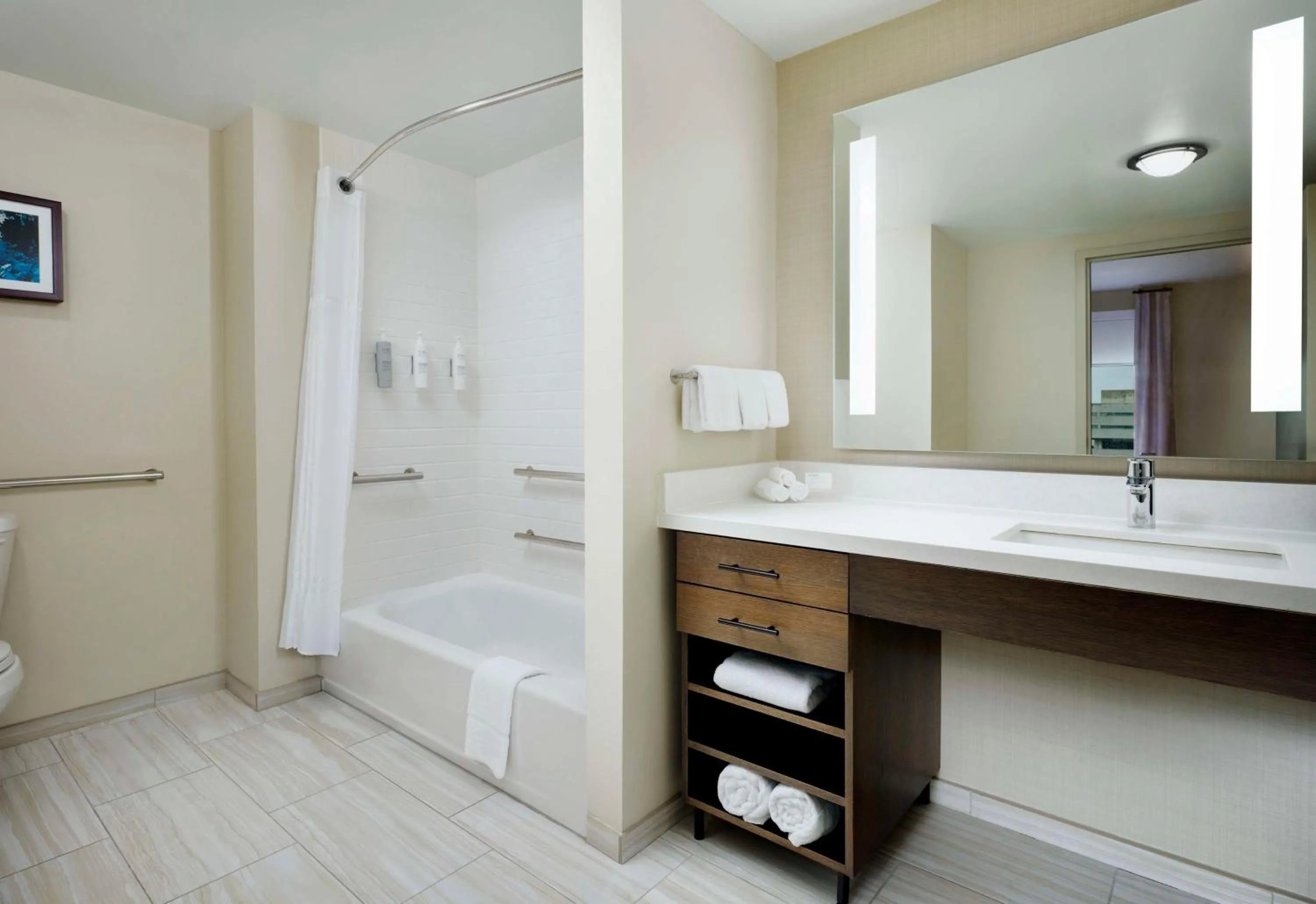 Bathroom in Homewood Suites By Hilton Louisville Downtown