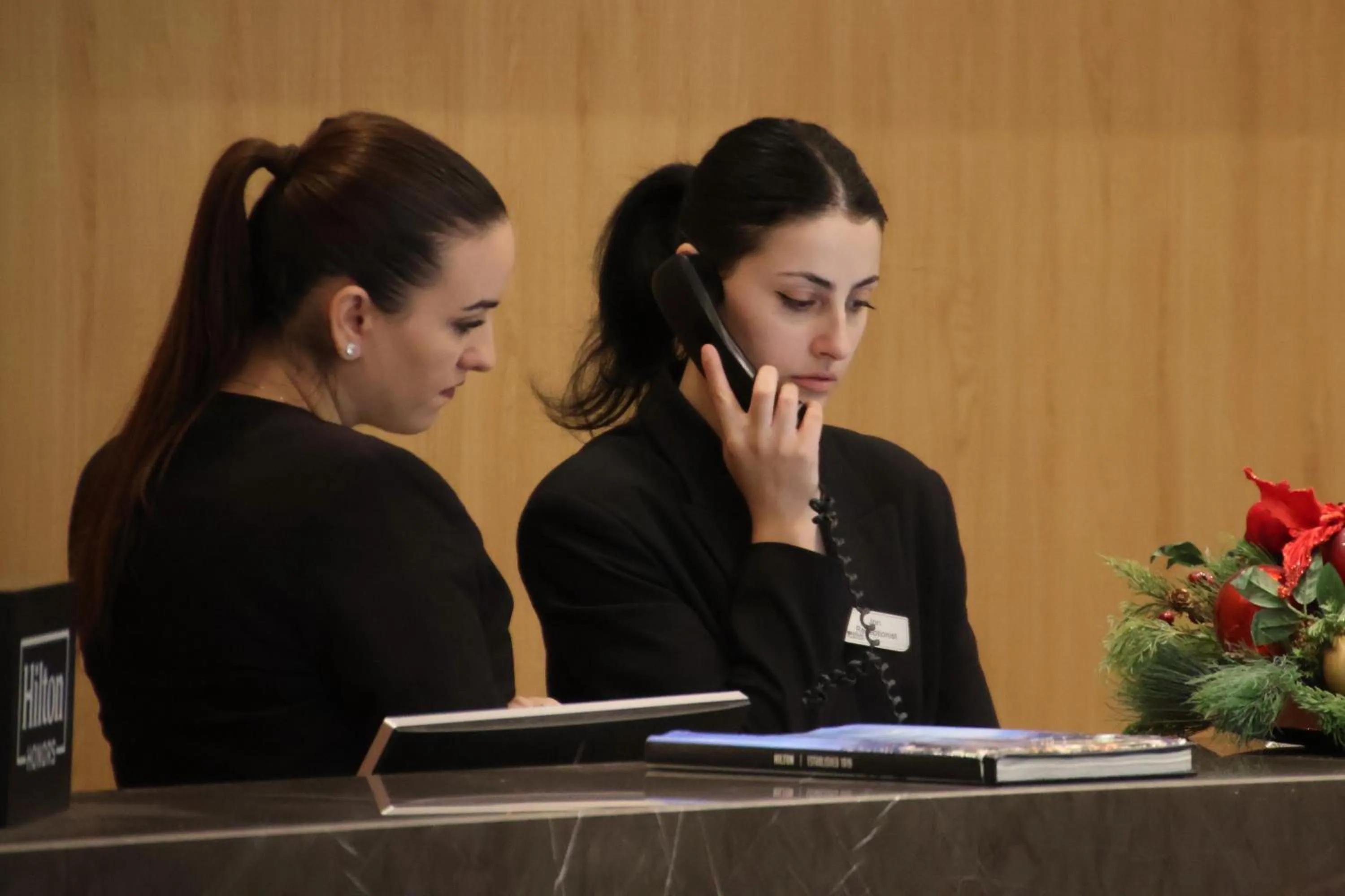 Staff in Hilton Garden Inn Tirana