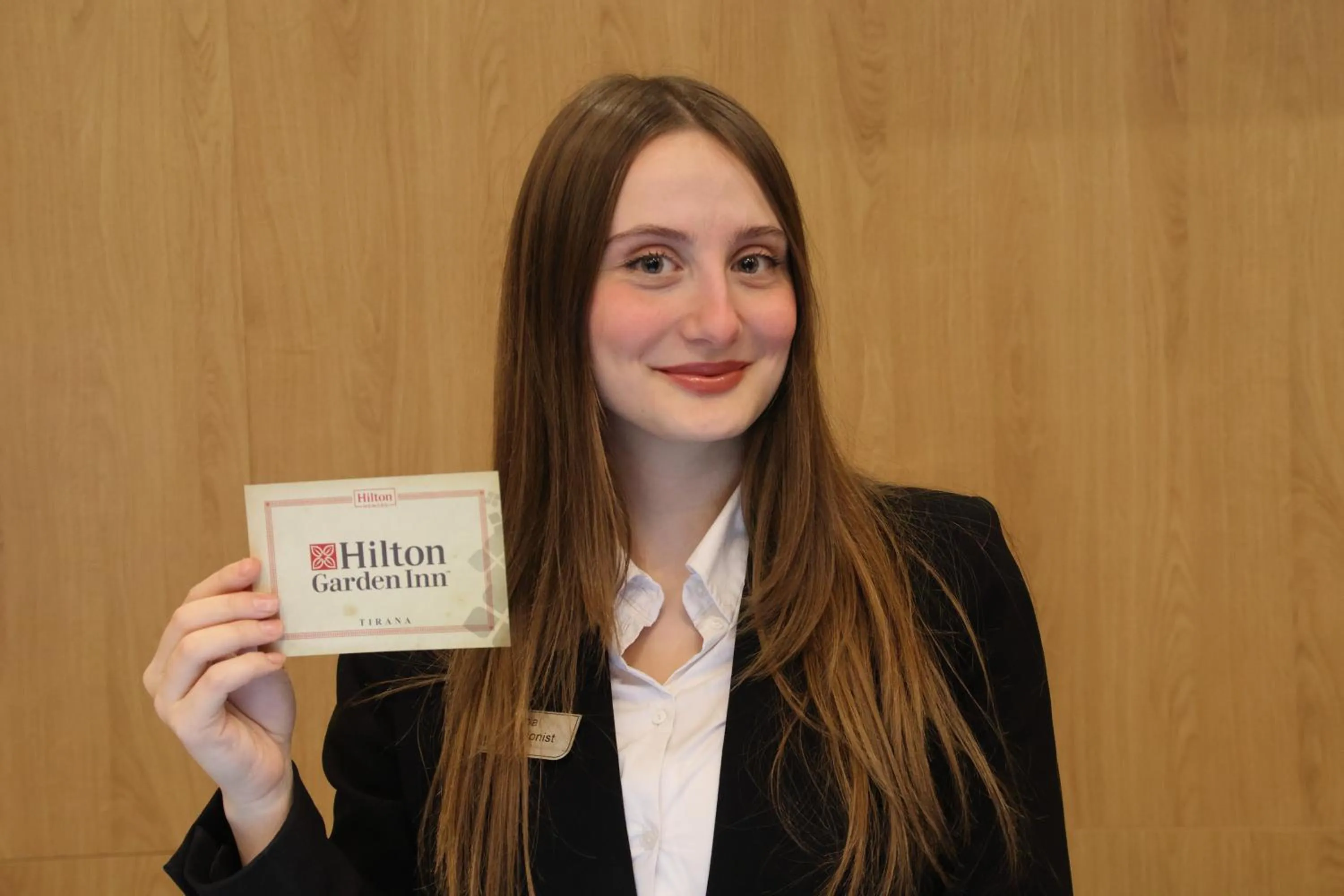 Staff in Hilton Garden Inn Tirana