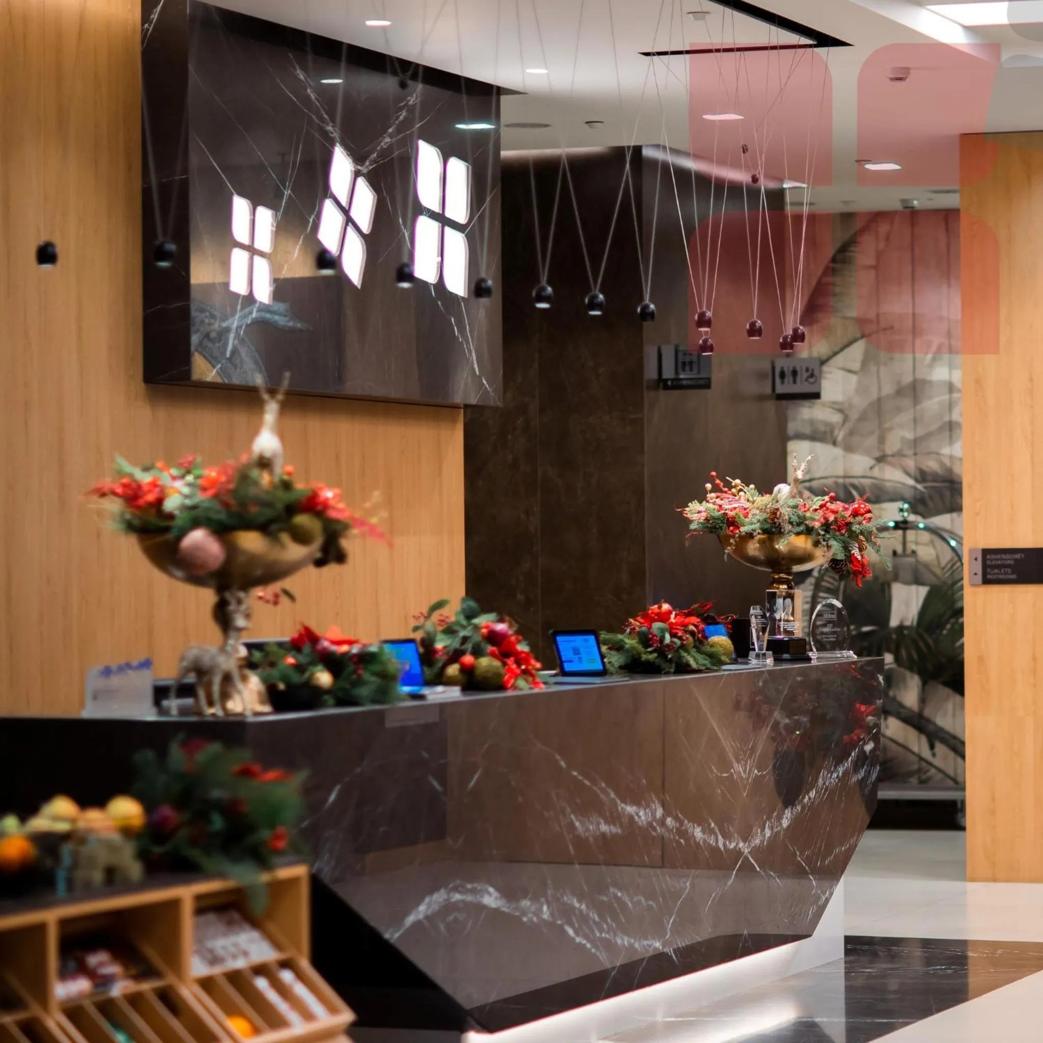 Lobby or reception in Hilton Garden Inn Tirana