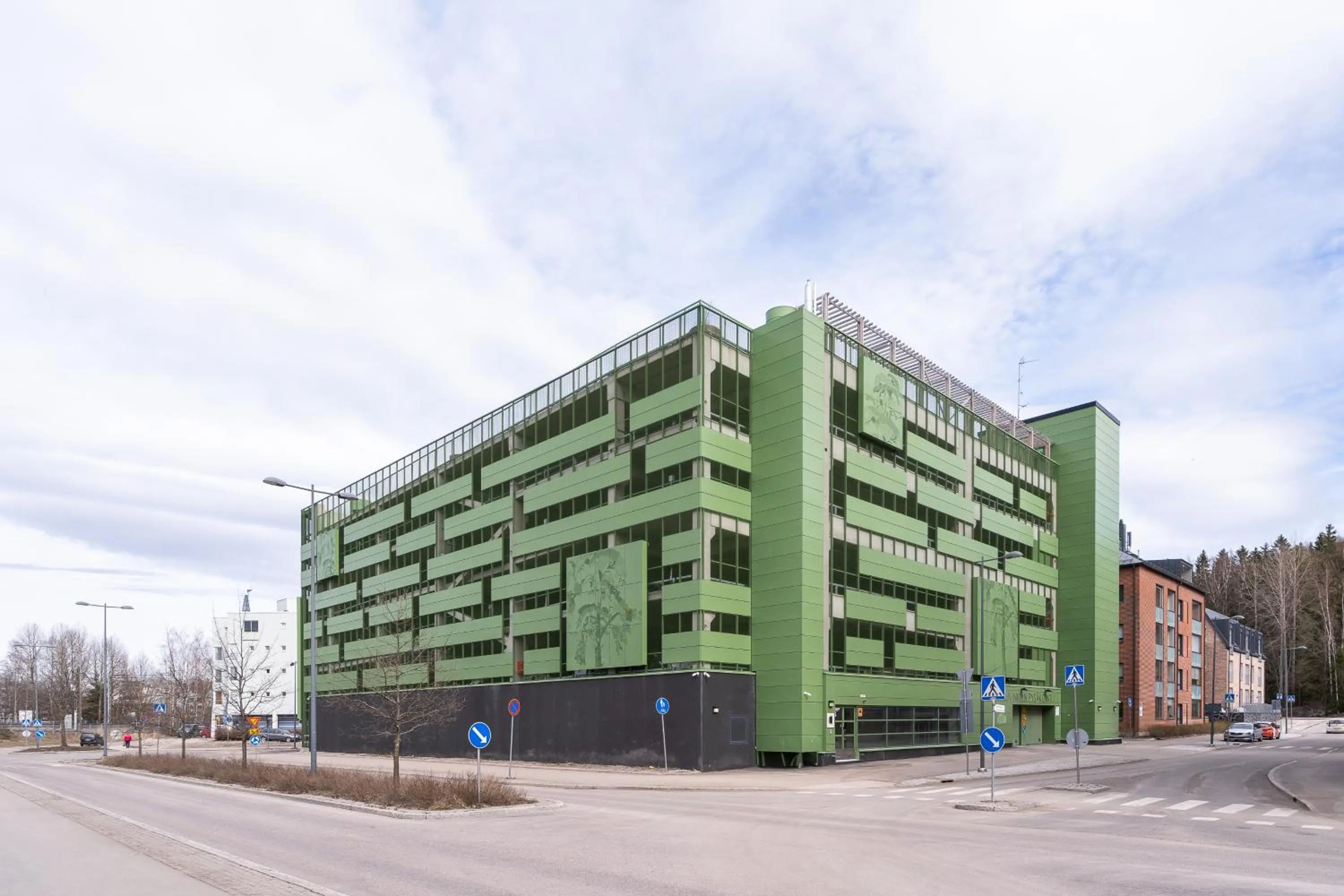 Parking in Hiisi Homes Espoo Center