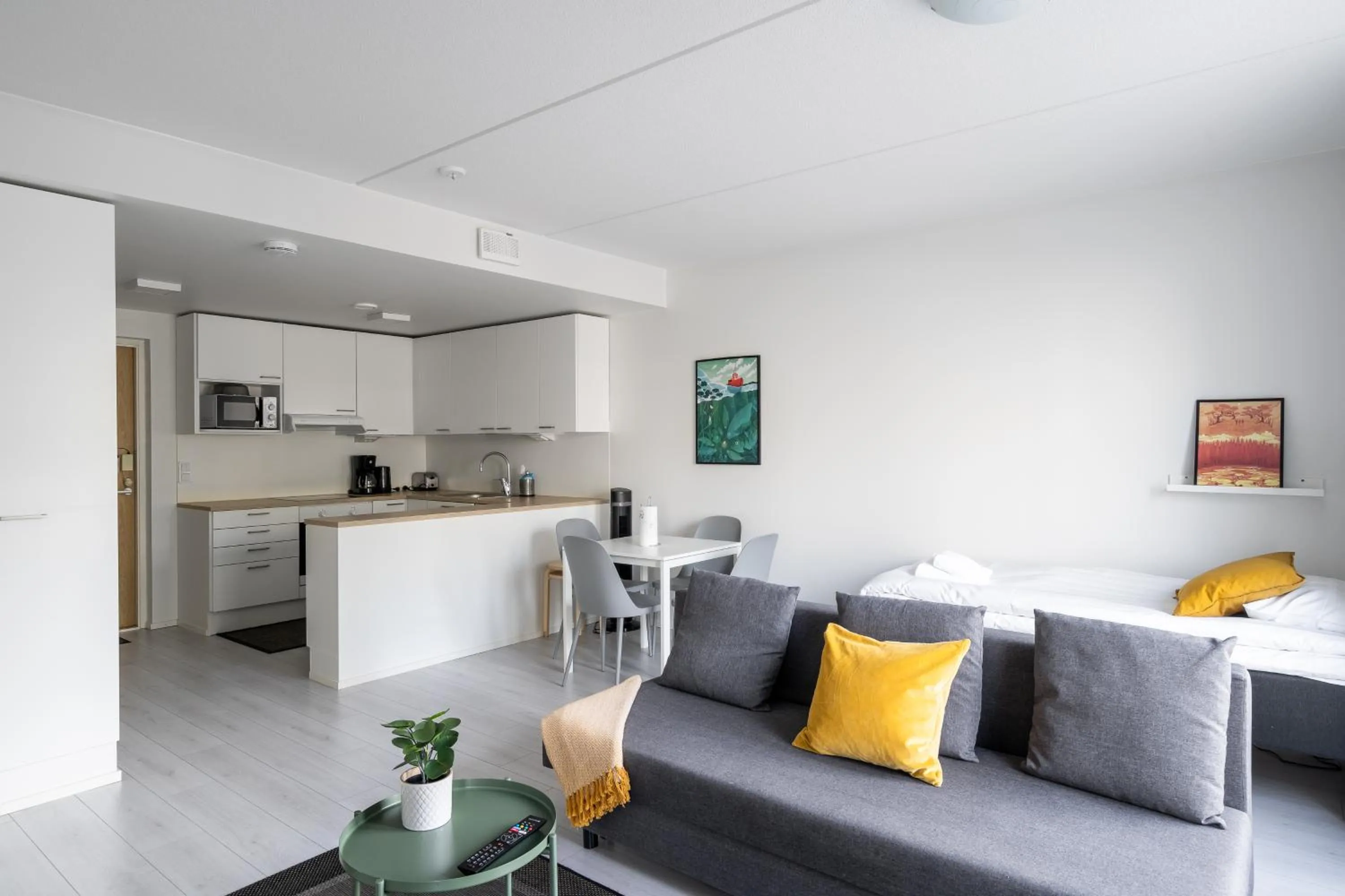 Living room in Hiisi Homes Espoo Center