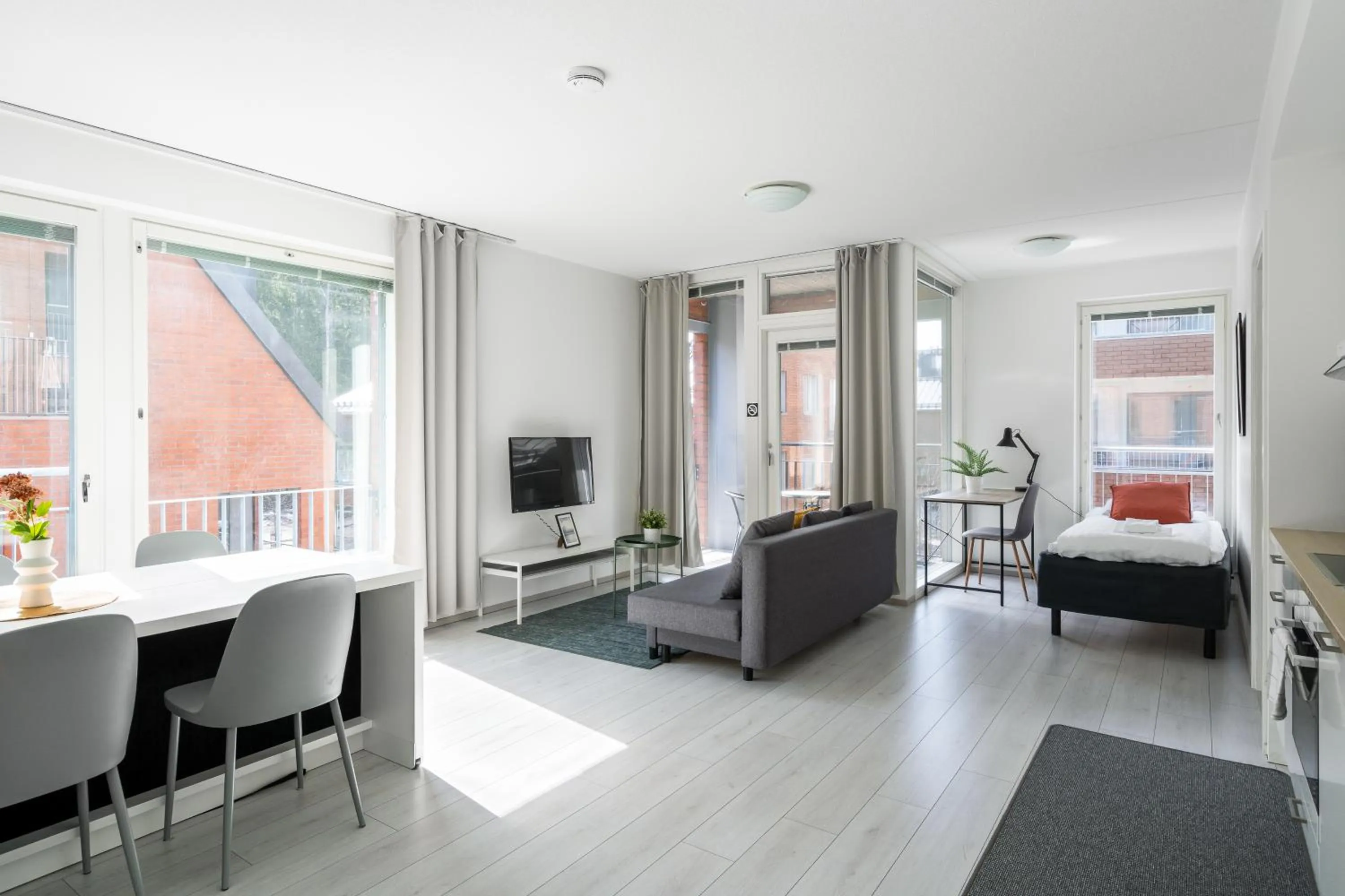 Living room in Hiisi Homes Espoo Center