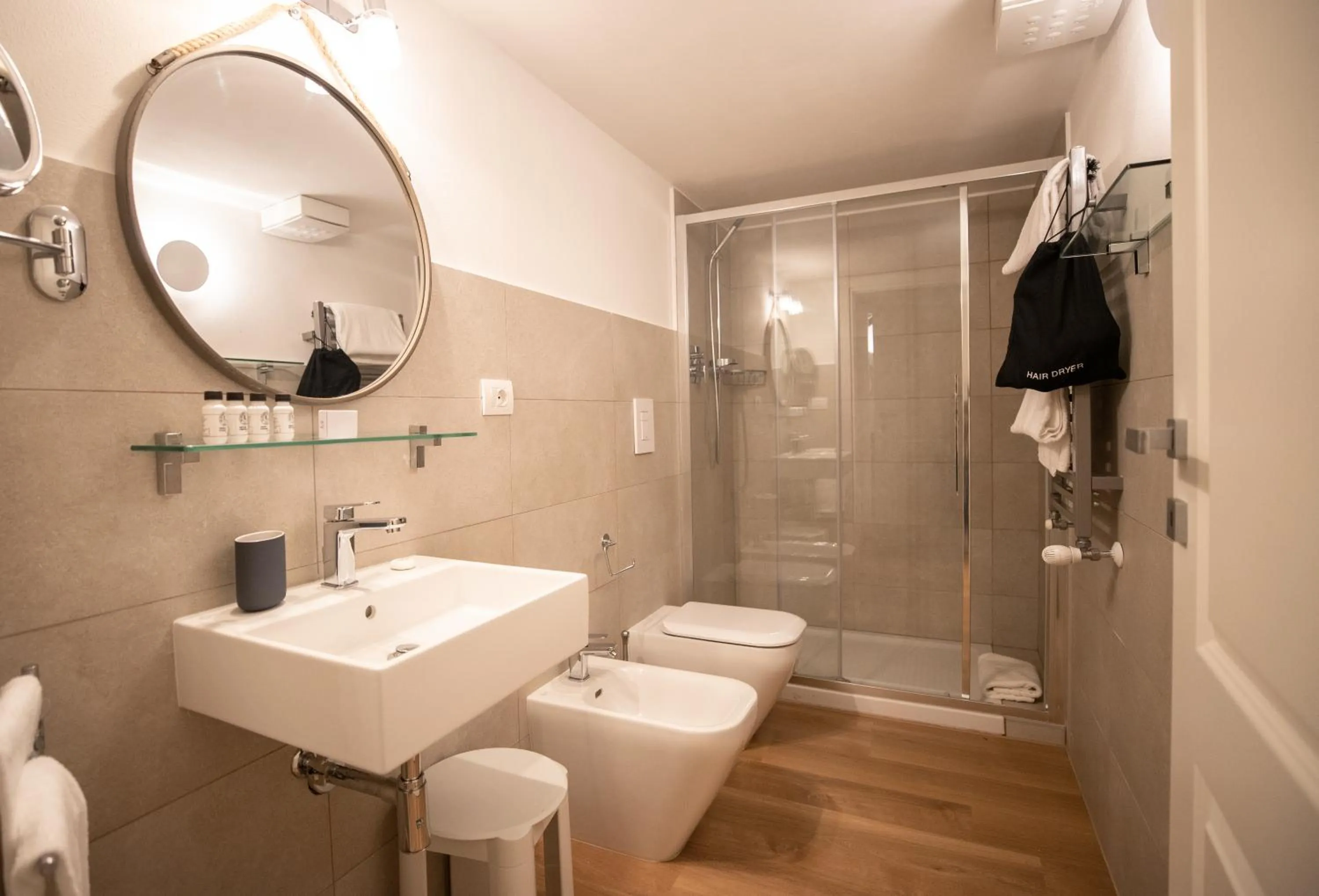 Bathroom in Hotel Vis à Vis